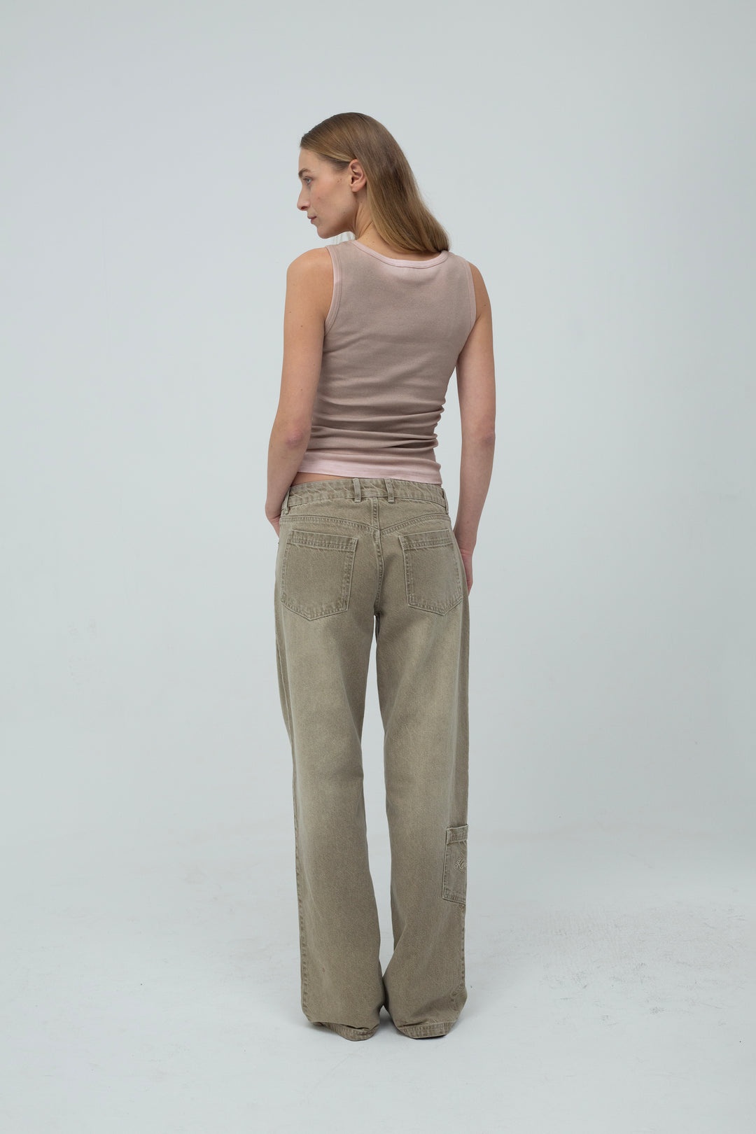 Lua Tank Top Light Pink/Sand