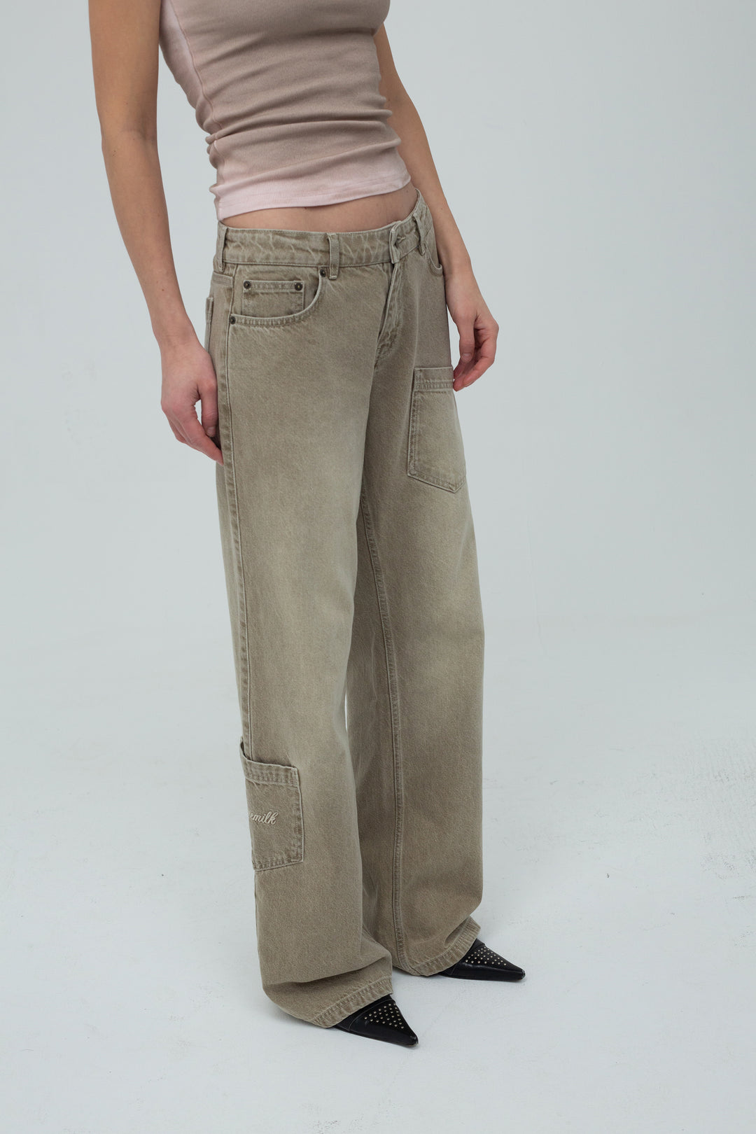 Mia Jeans Sand