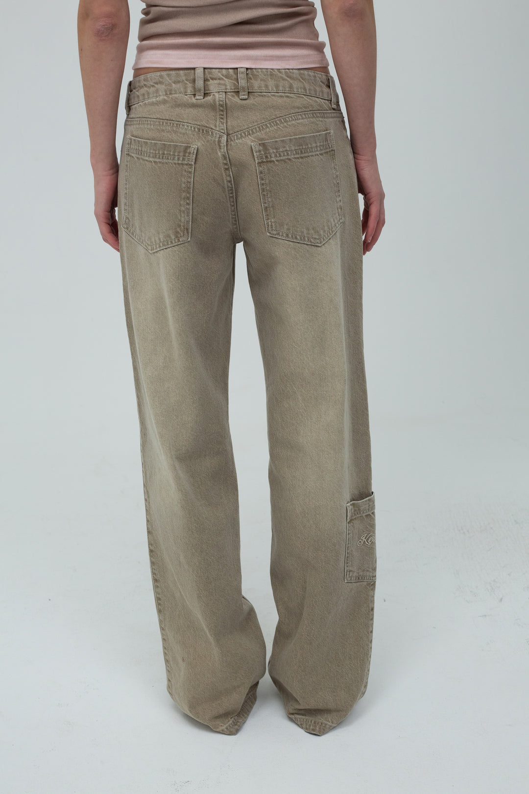 Mia Jeans Sand