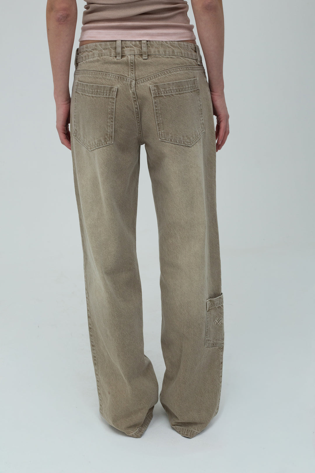 Mia Jeans Sand