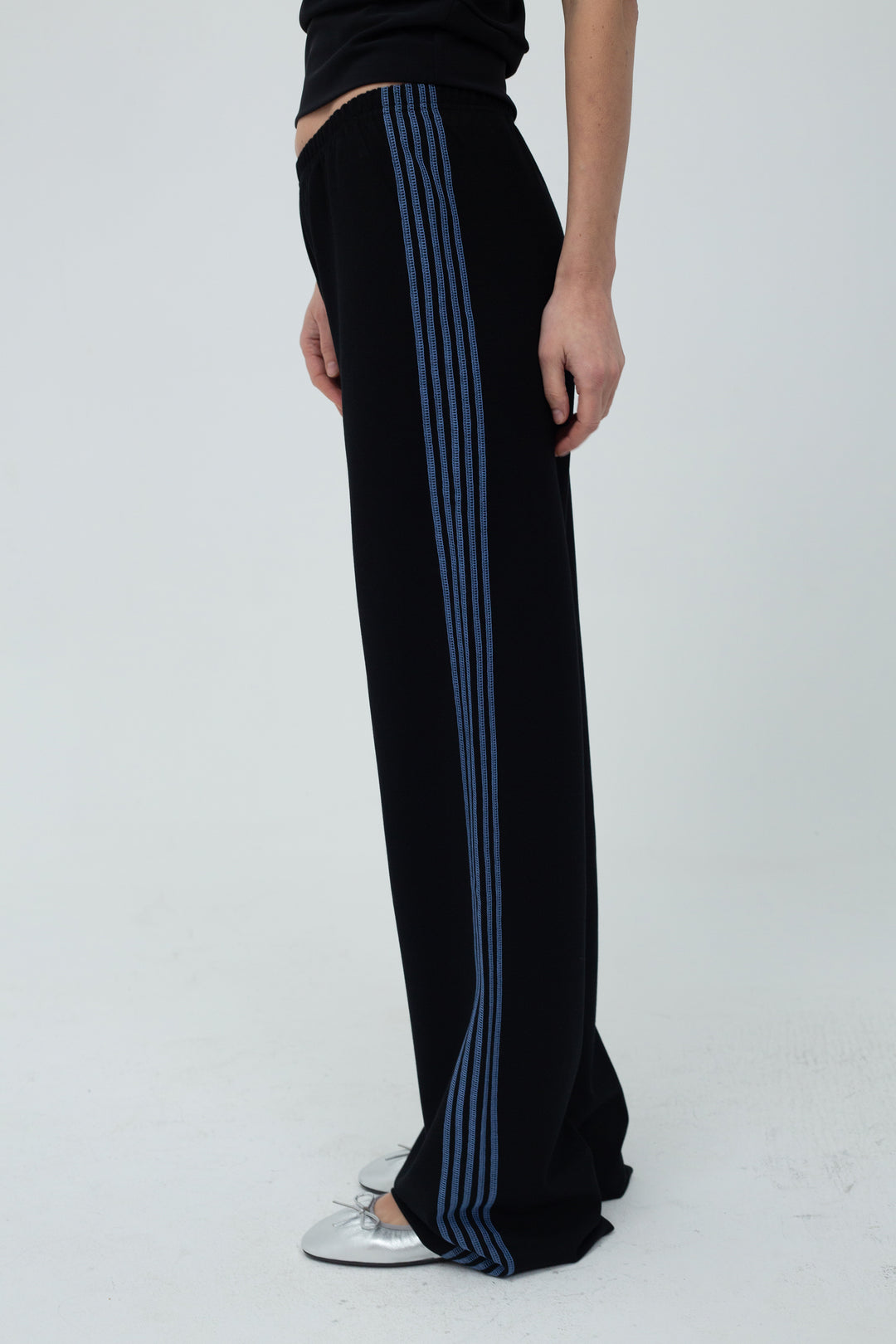Ziggi Track Pants Black/Blue