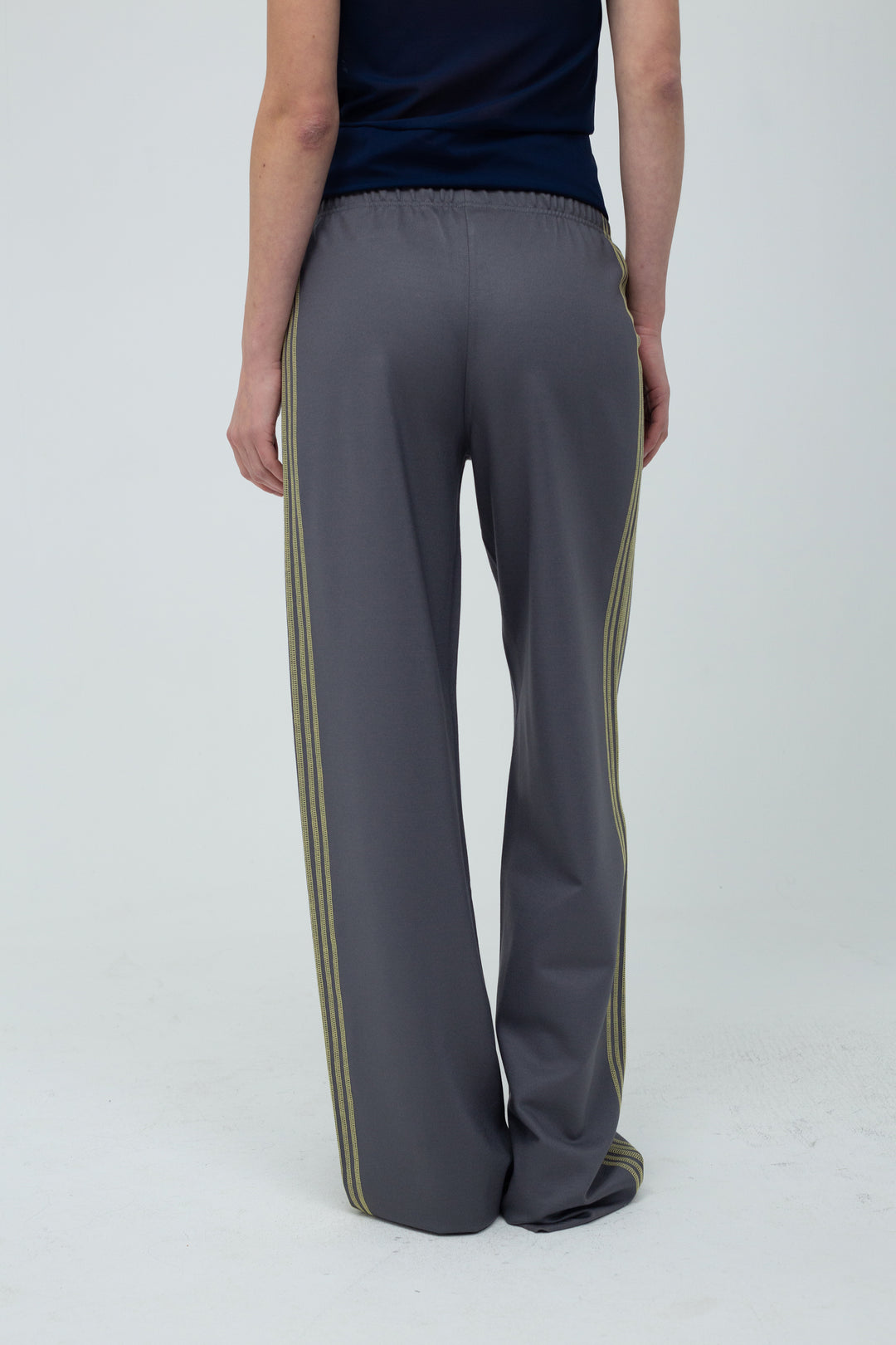 Ziggi Track Pants Grey/Light Yellow