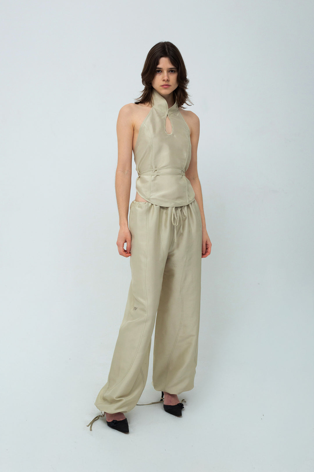 Dawn Track Pants Champagne
