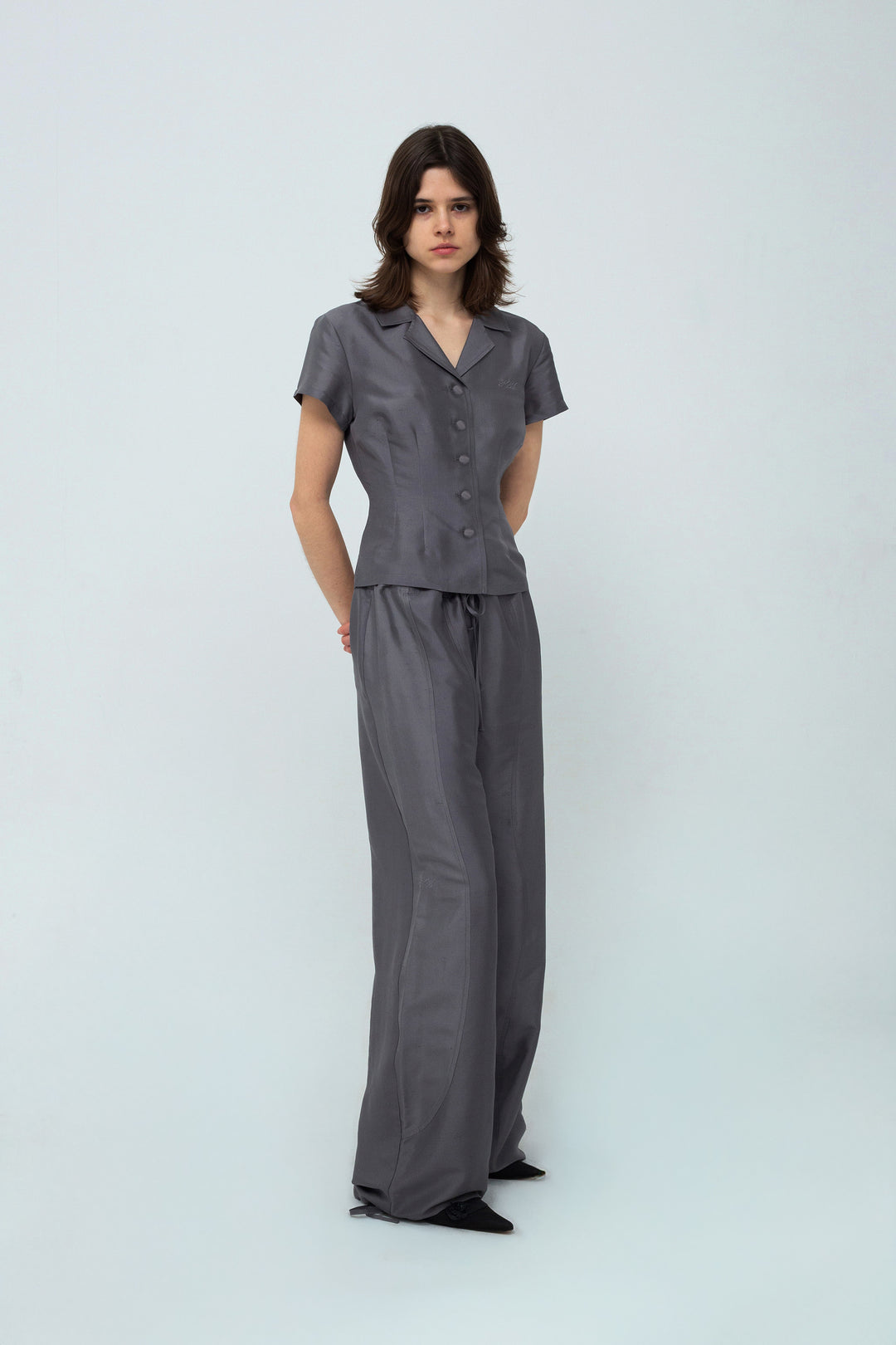 Mimi Shirt Dark Grey