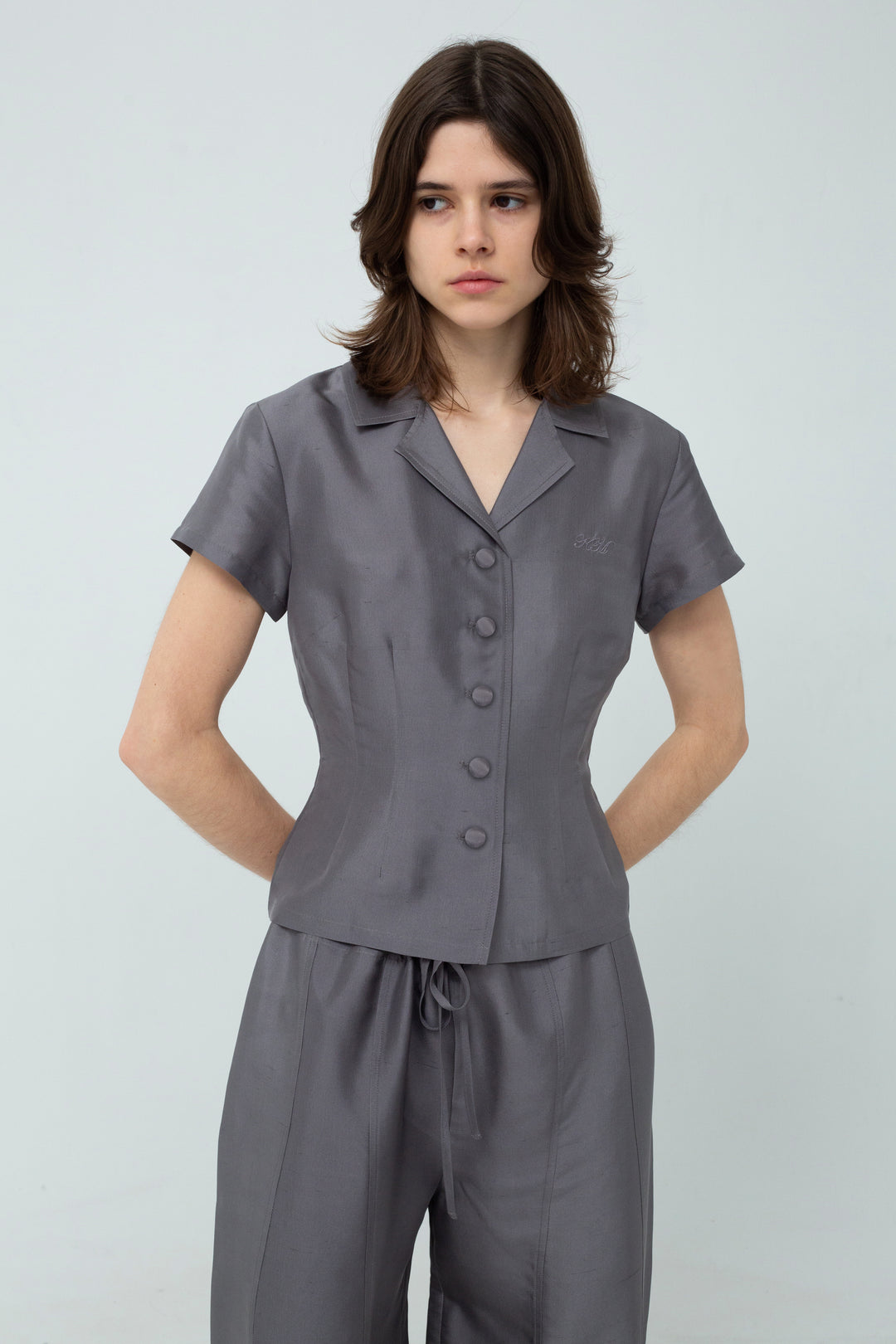 Mimi Shirt Dark Grey