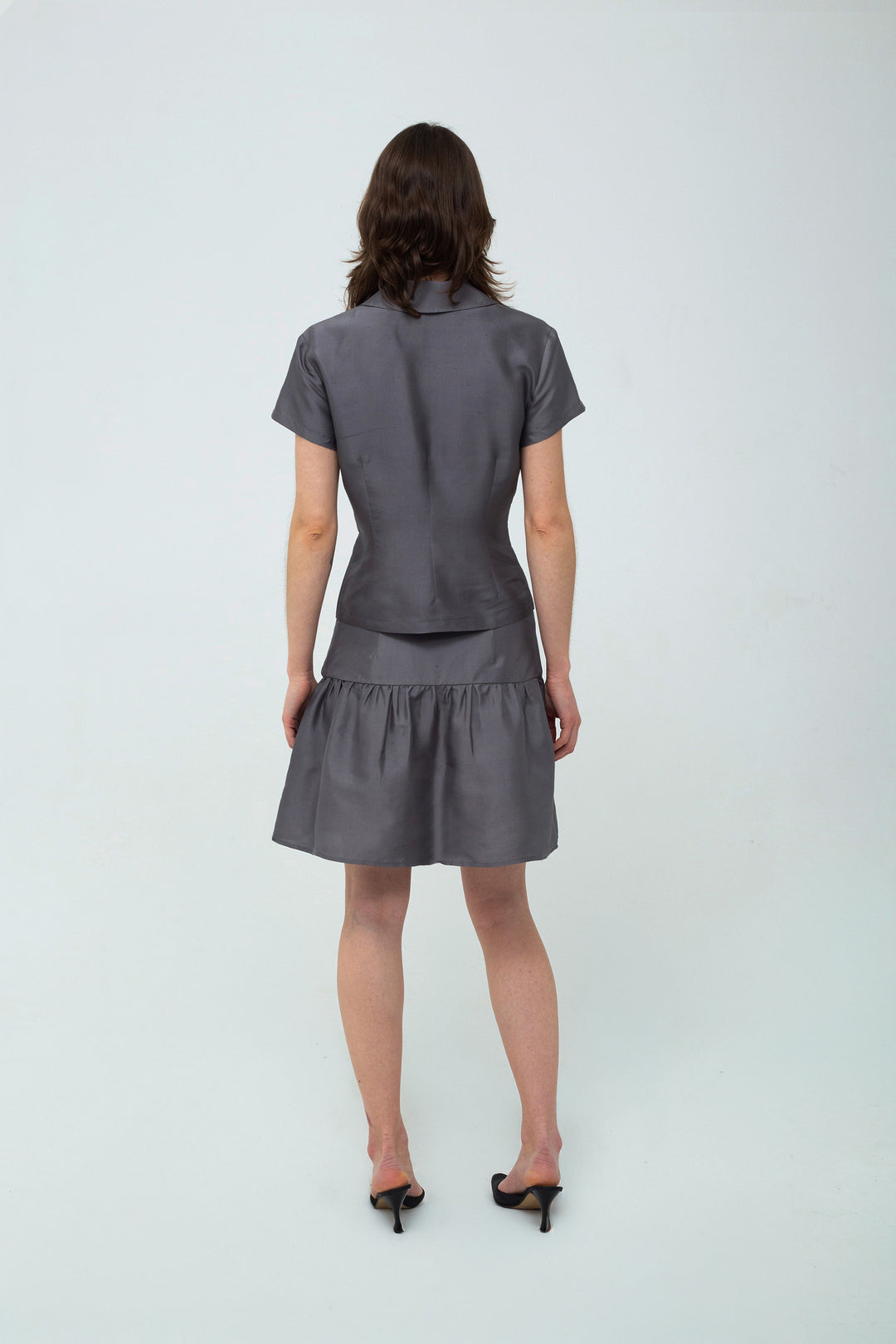 Mona Skirt Dark Grey