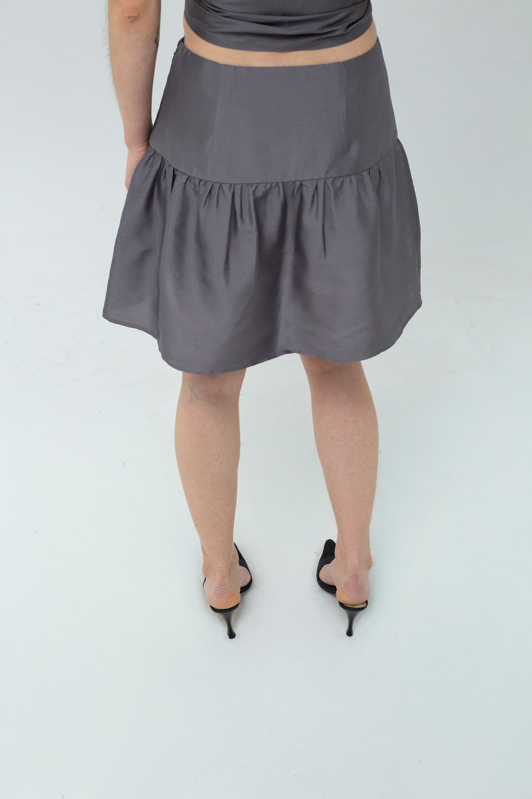 Mona Skirt Dark Grey