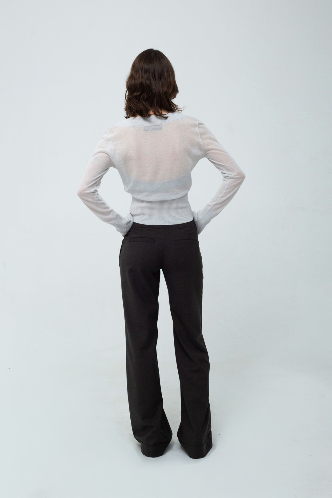 Jenni Pants Brown/Black