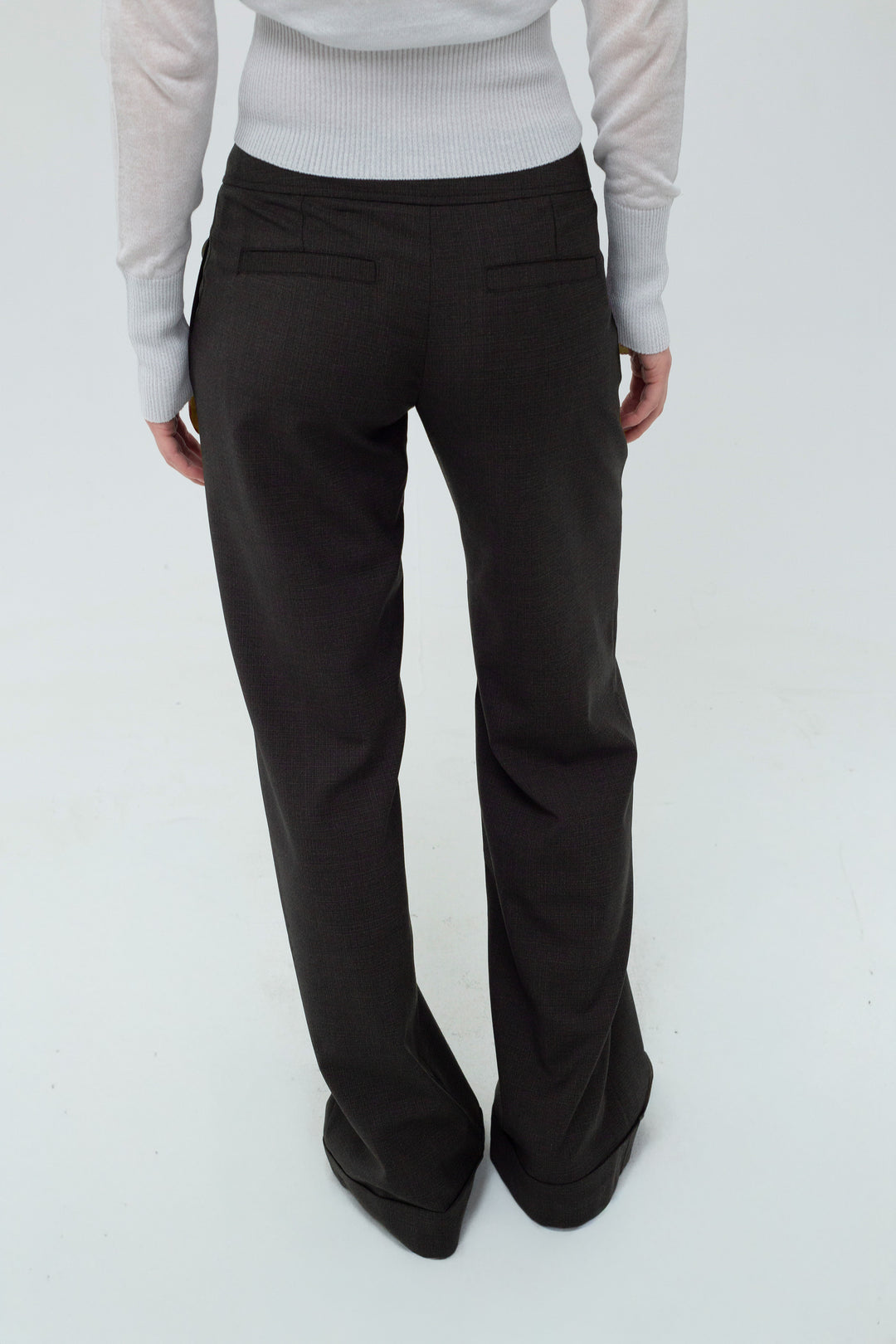 Jenni Pants Brown/Black