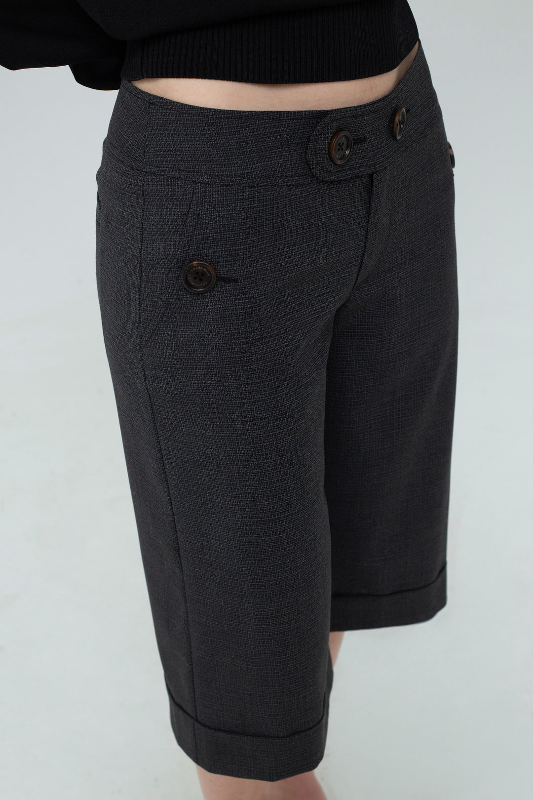 Poula Shorts Grey/Black