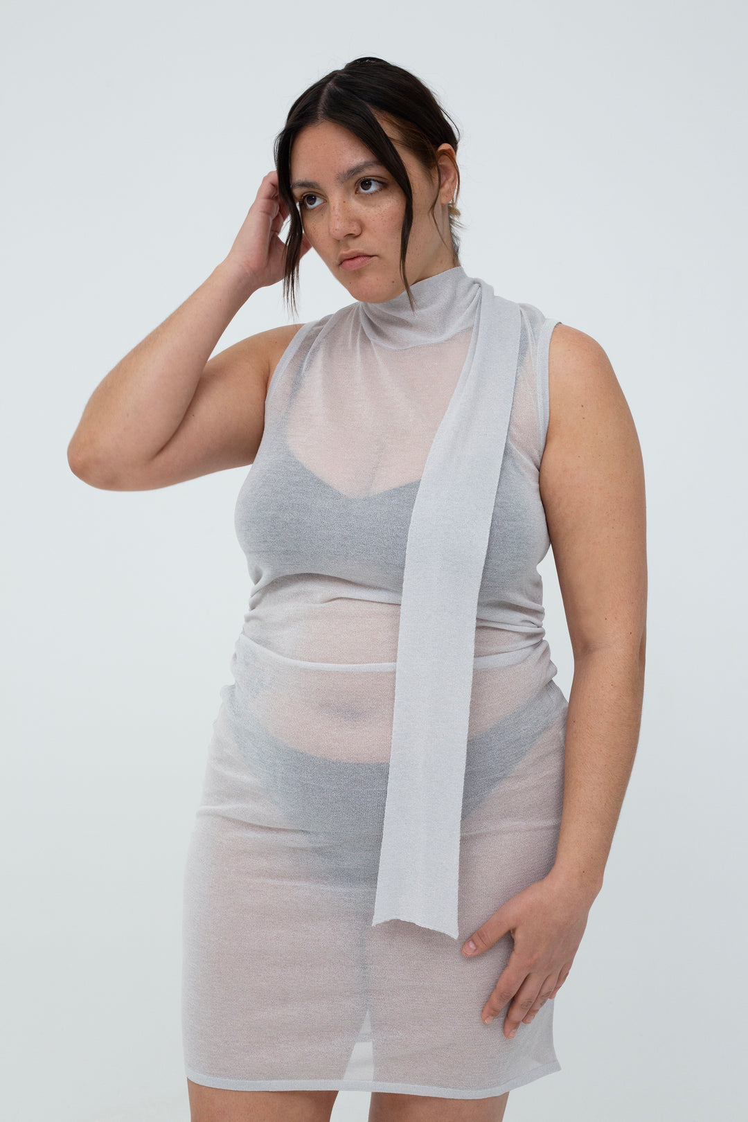 Vera Dress Silver