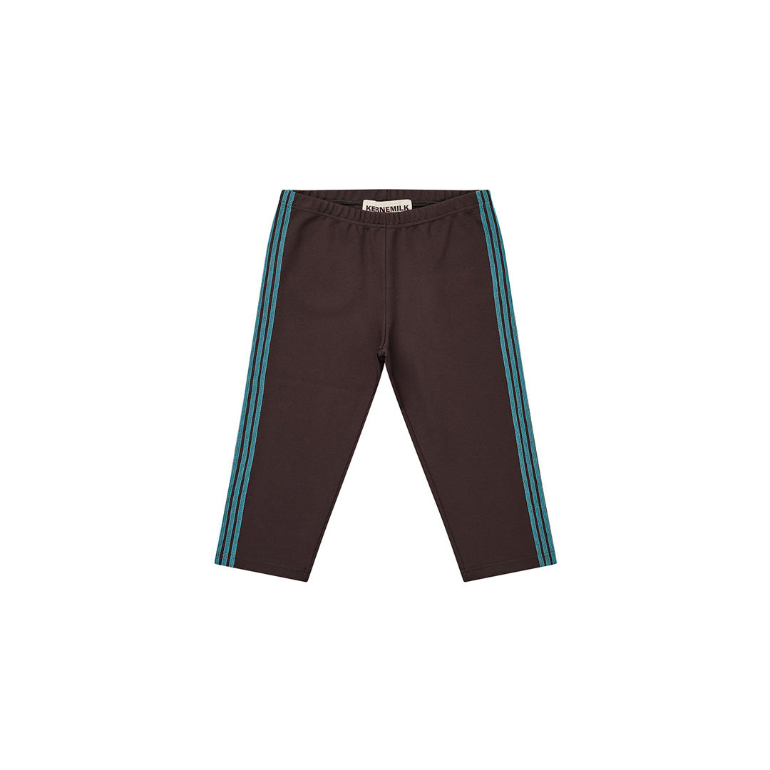 Alexa Capri Dark Brown/Bright Blue