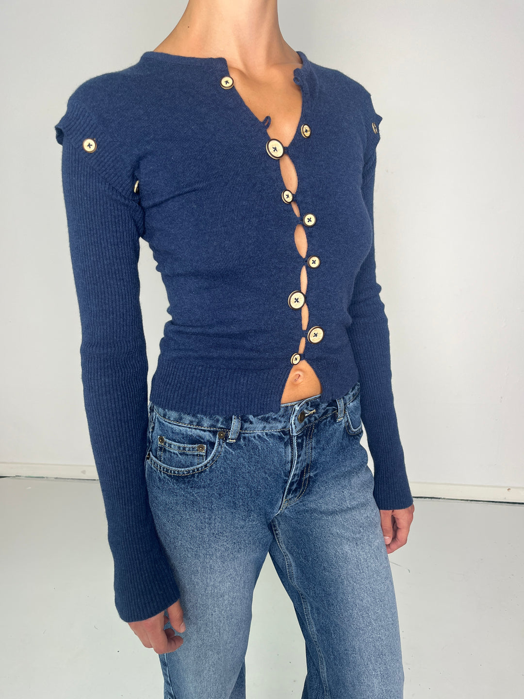 Caroline Cardigan Blue