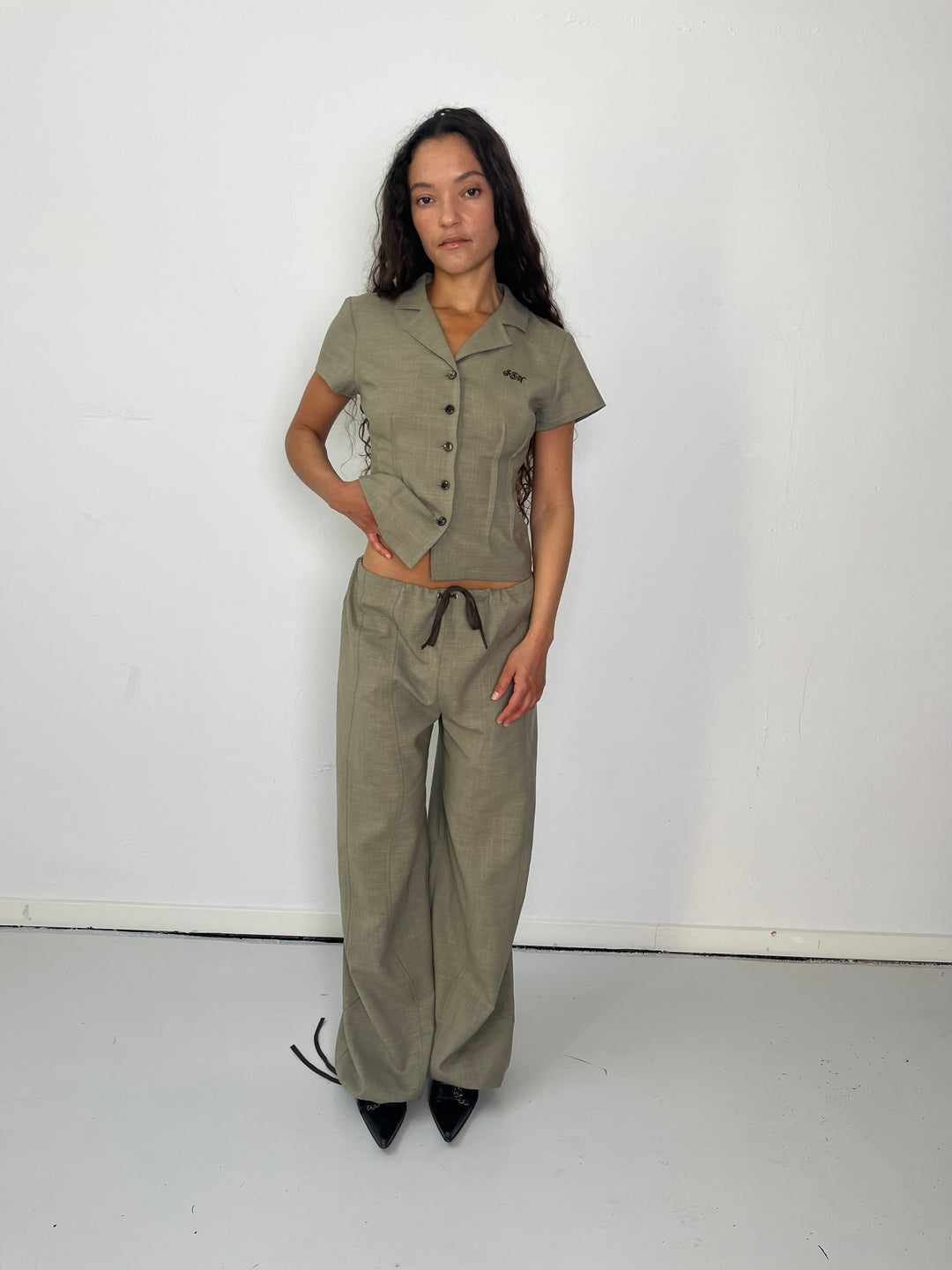 Mimi Shirt Dusty Green