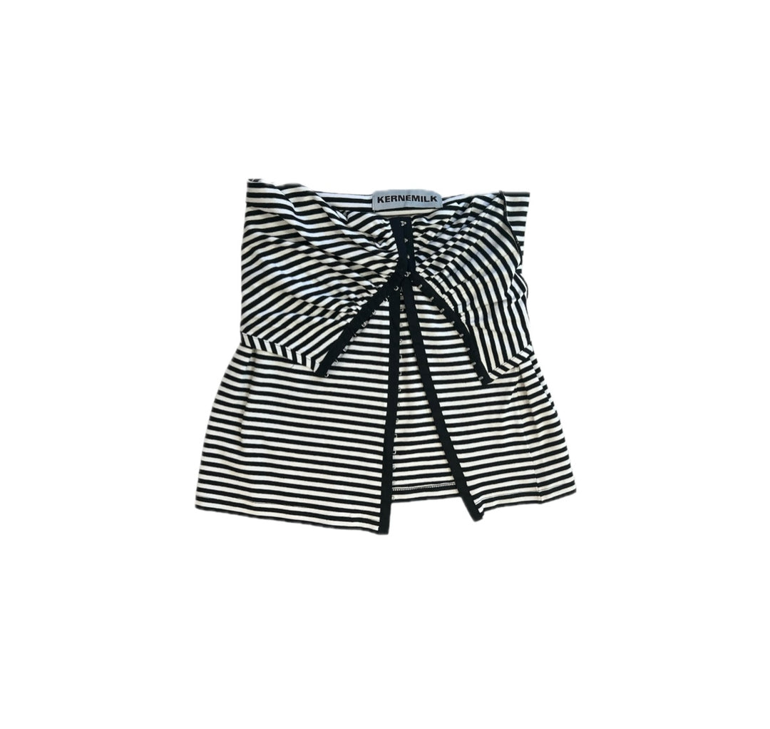 IRIS SKIRT BLACK/WHITE