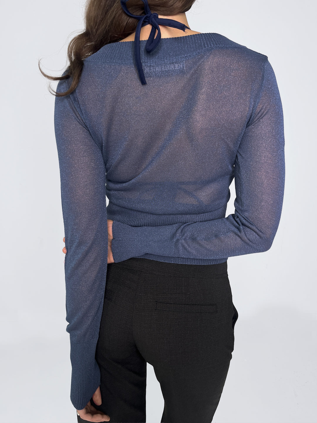Sima V-Neck Ocean Blue