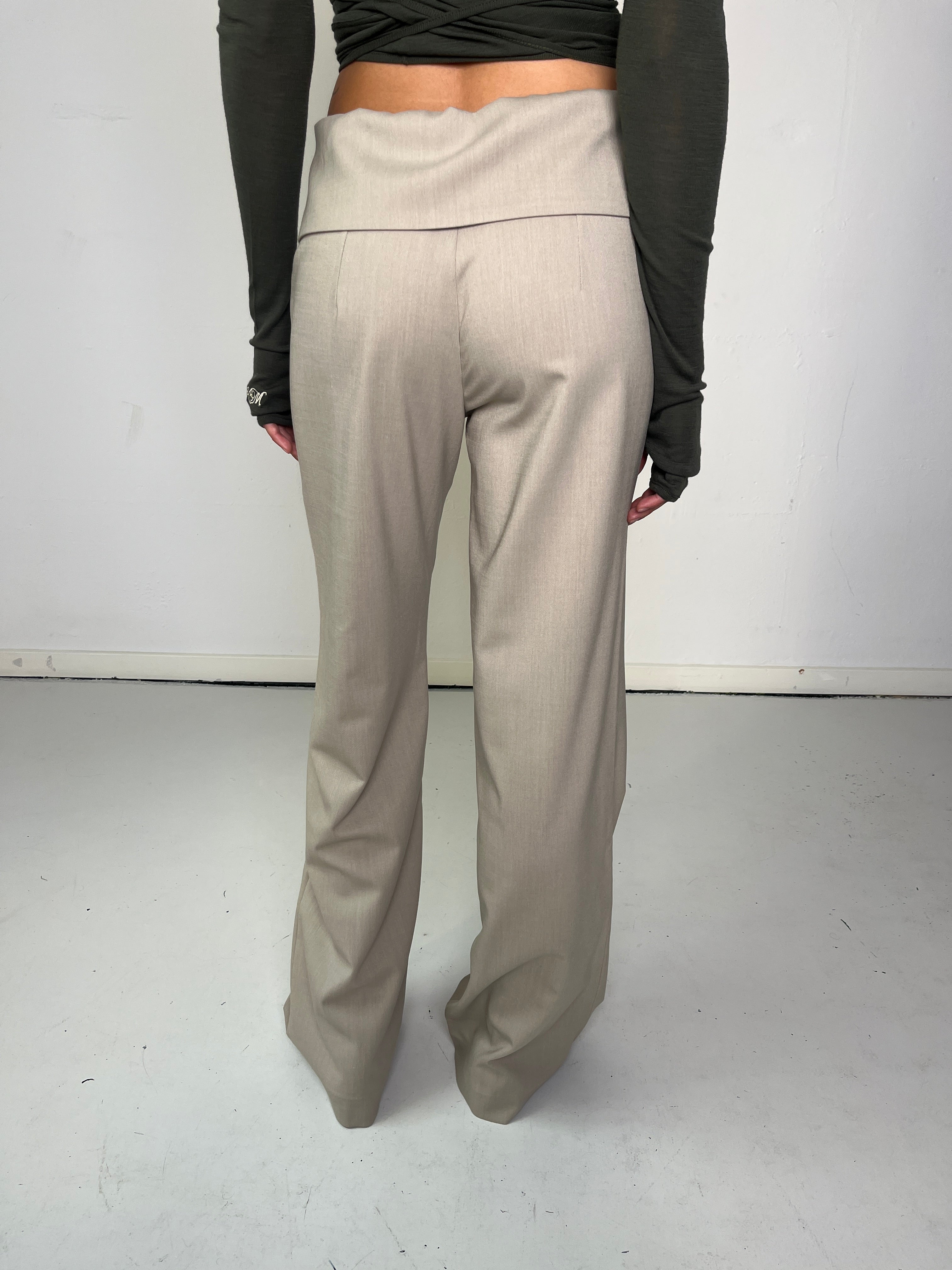 Ella Pants Sand W/O. Eyelets – Kernemilk