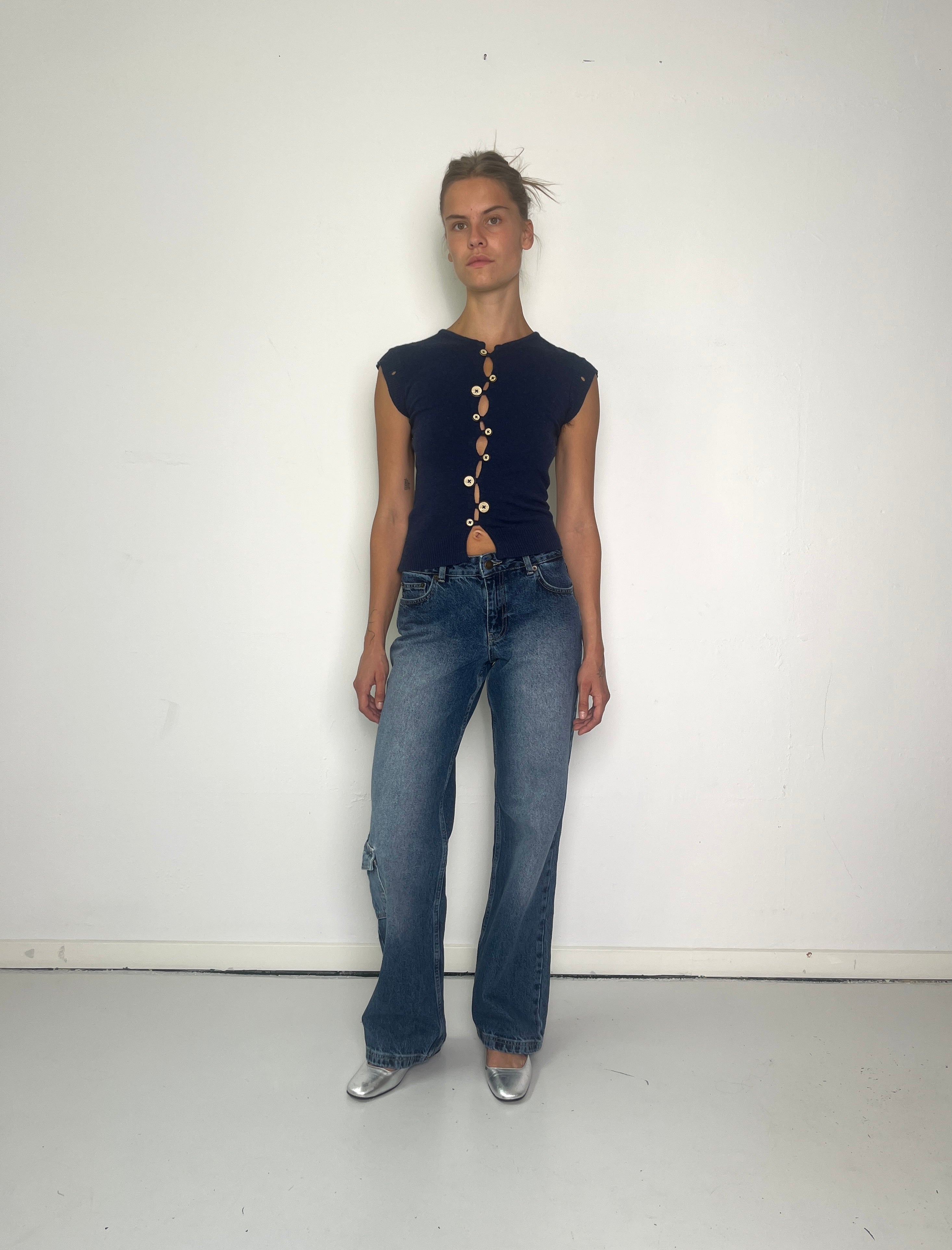Ally Jeans Blue W/O. Eyelets – Kernemilk
