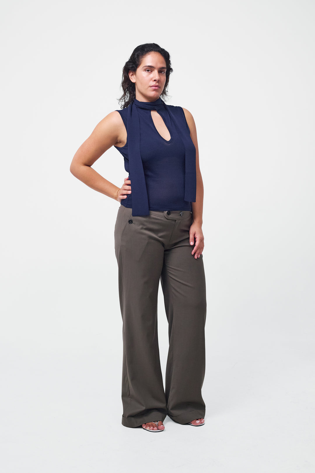 Vera Top Dark Navy