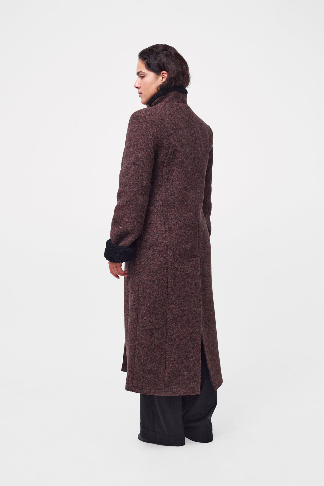 Lopu Coat Brown