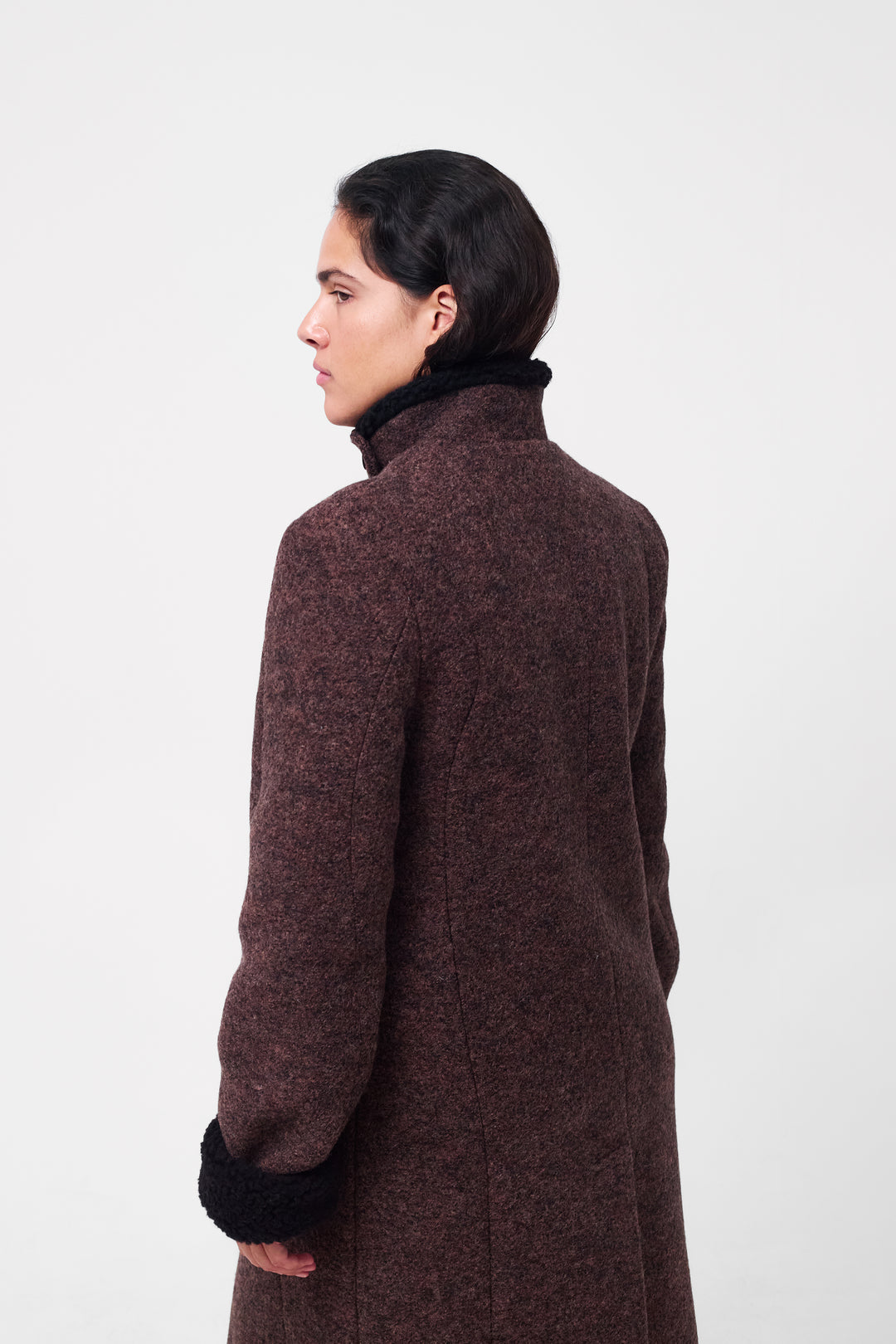 Lopu Coat Brown