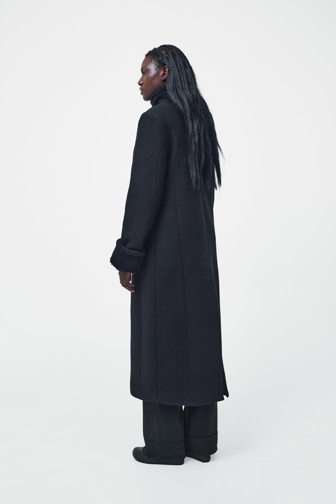 Lopu Coat Black