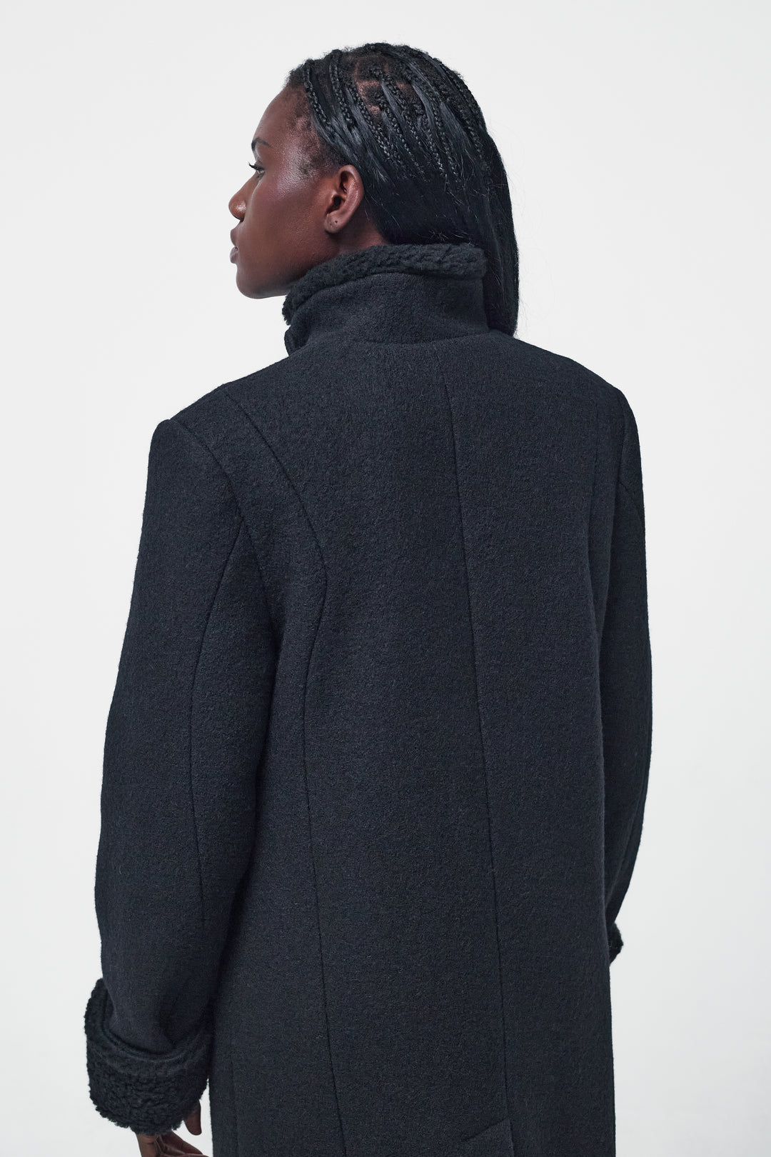 Lopu Coat Black