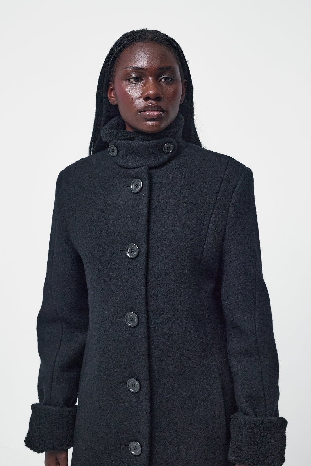 Lopu Coat Black