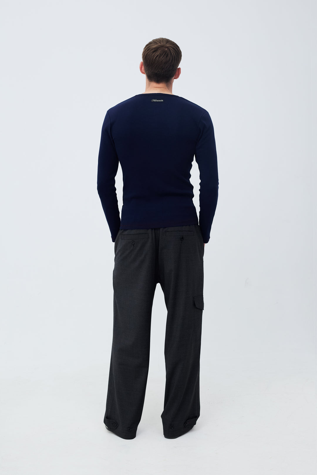 Marlon Long Sleeve Dark Navy