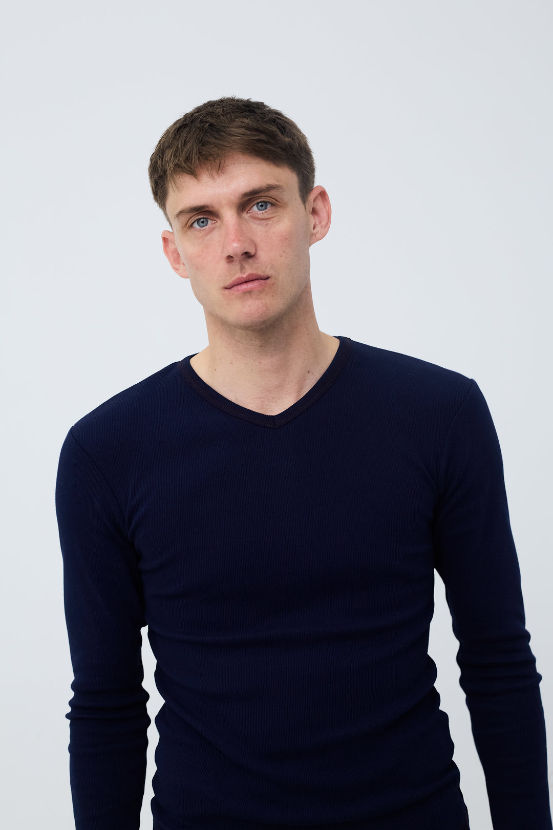 Marlon Long Sleeve Dark Navy