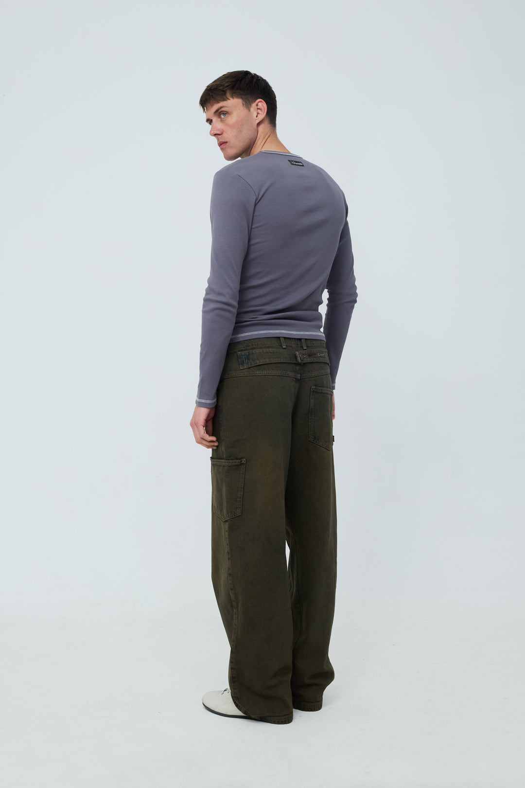 Marlon Long Sleeve Dark Grey