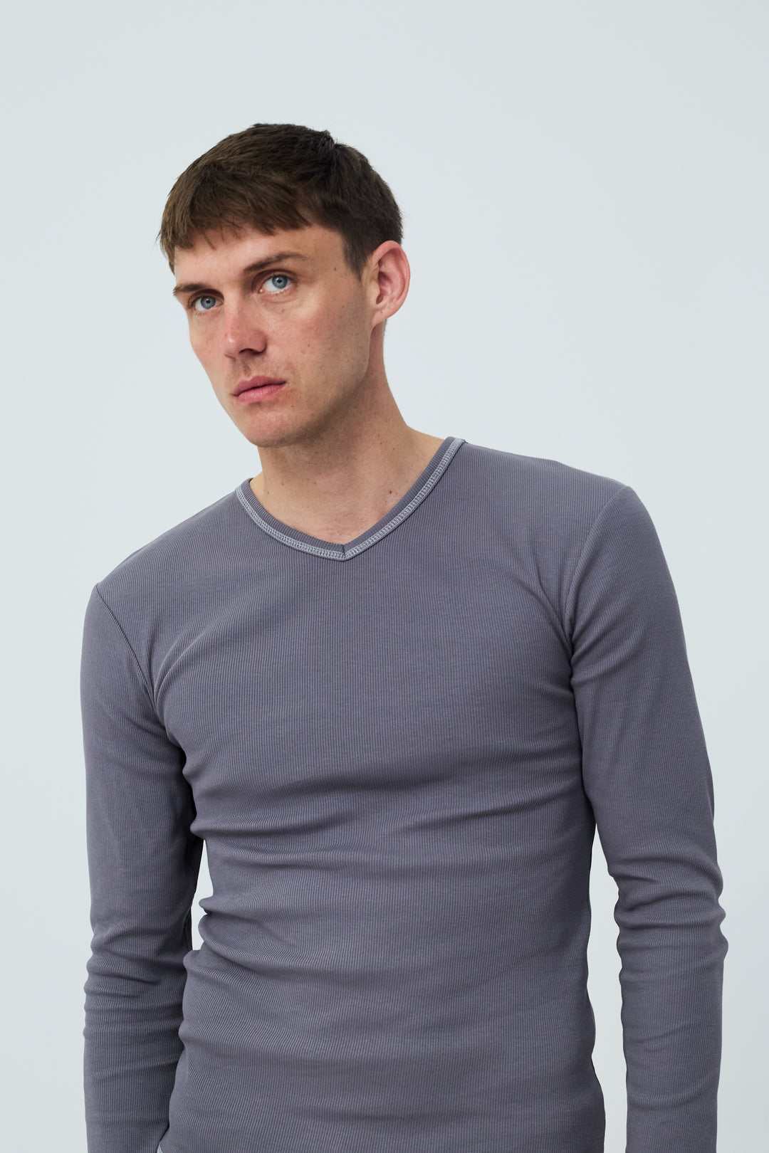 Marlon Long Sleeve Dark Grey