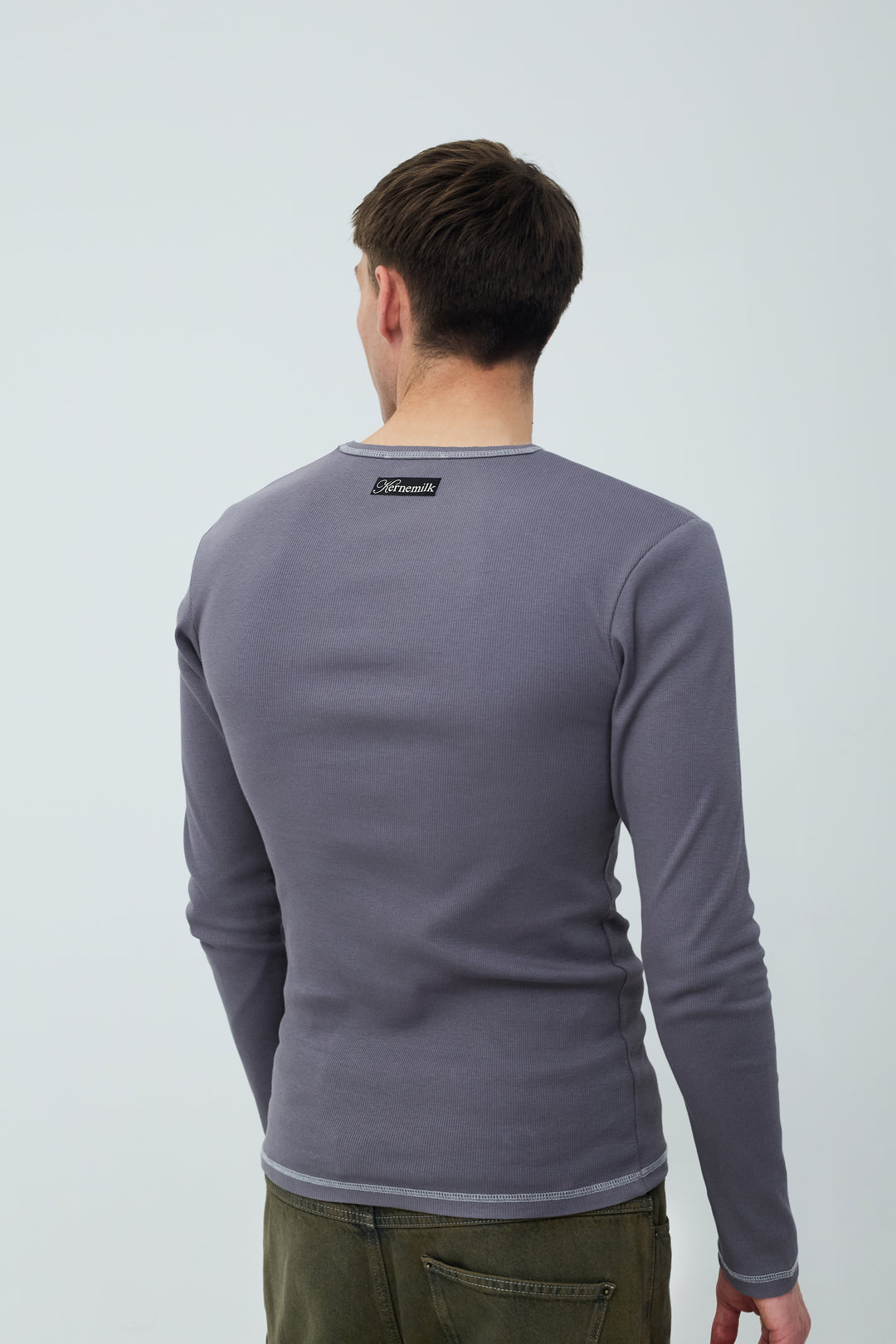 Marlon Long Sleeve Dark Grey