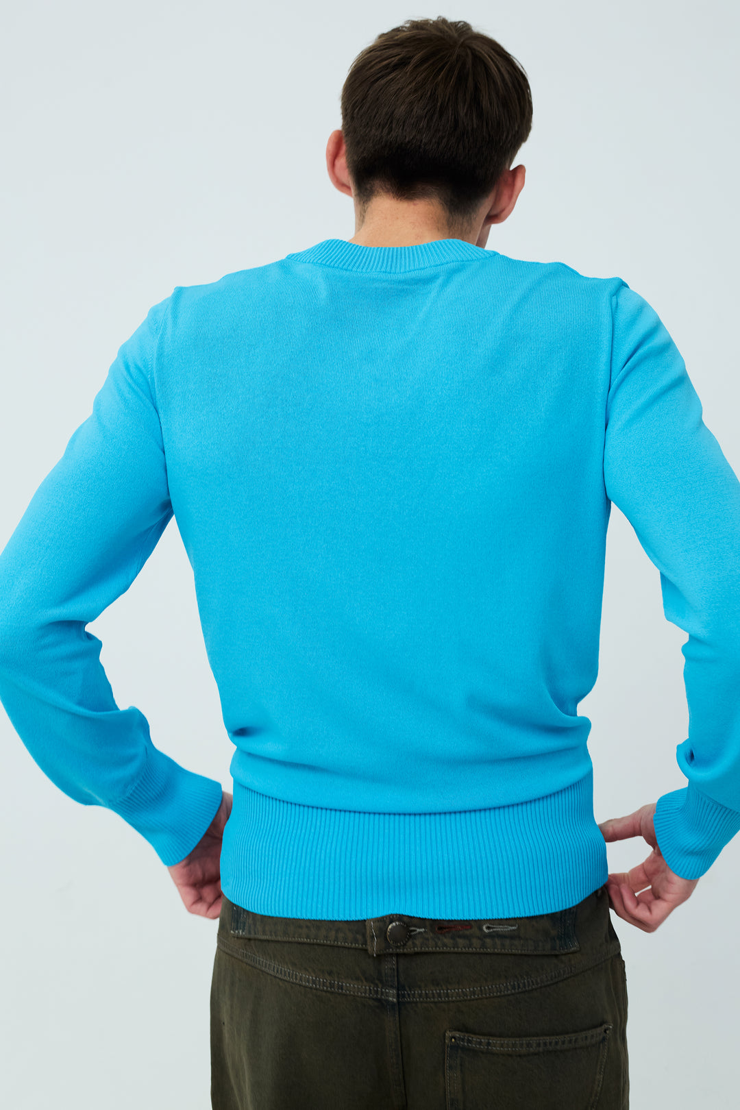 Deborah V-Neck Turquoise