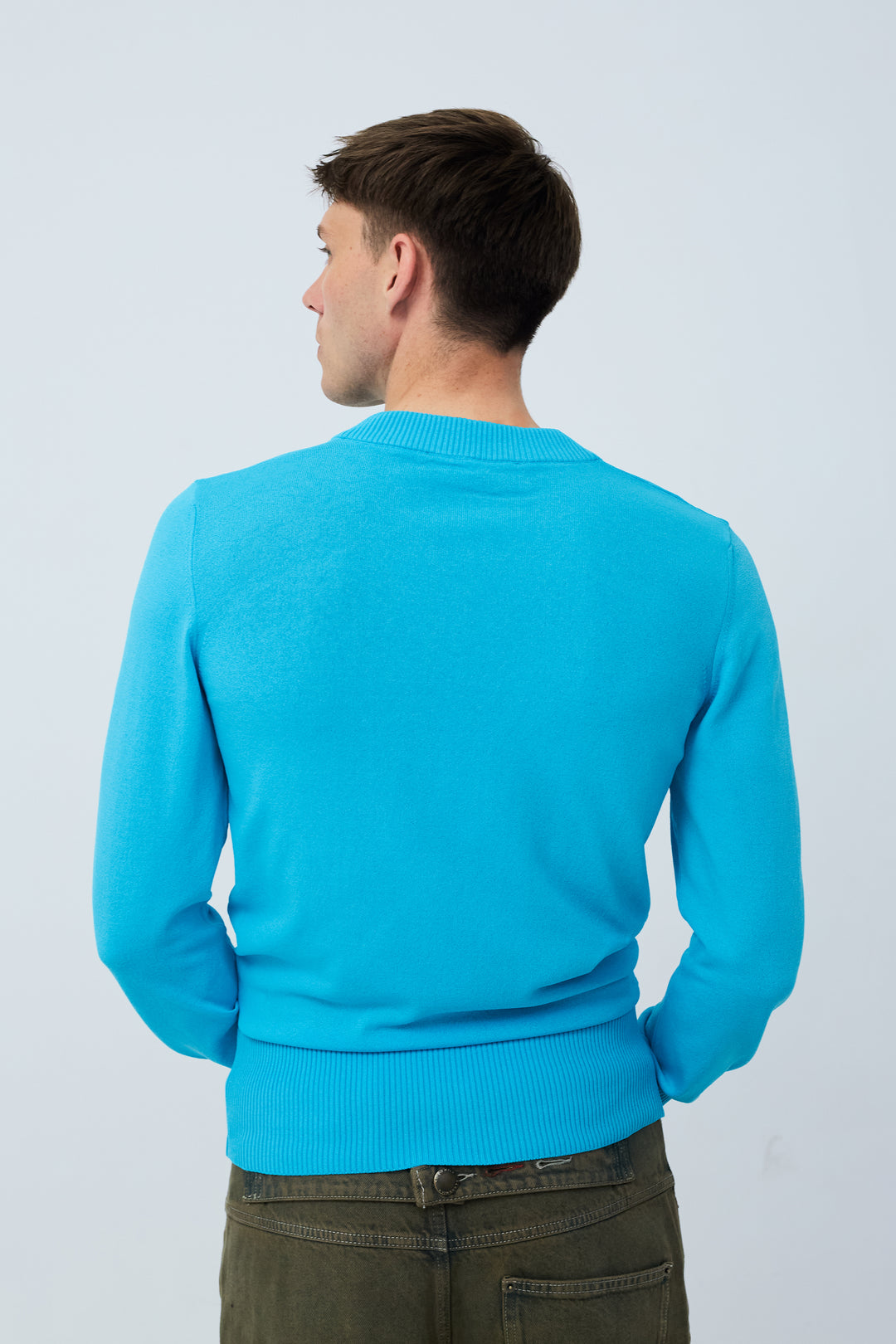 Deborah V-Neck Turquoise