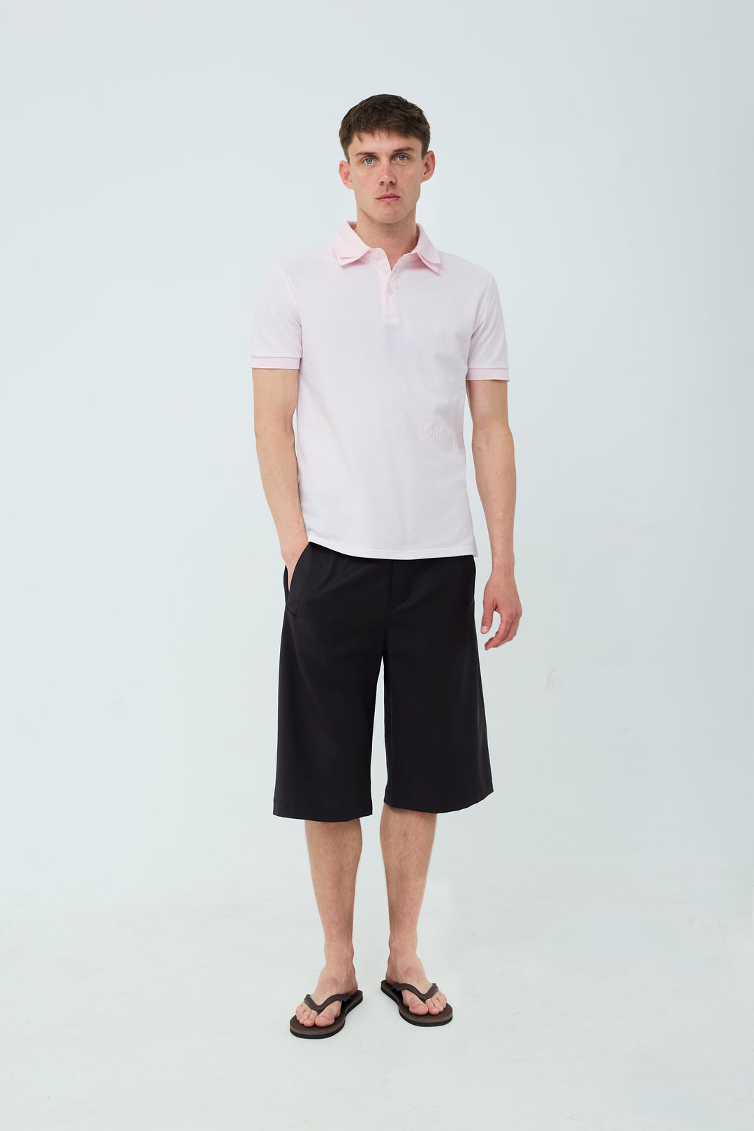 Louis Polo Short Sleeve Light Pink