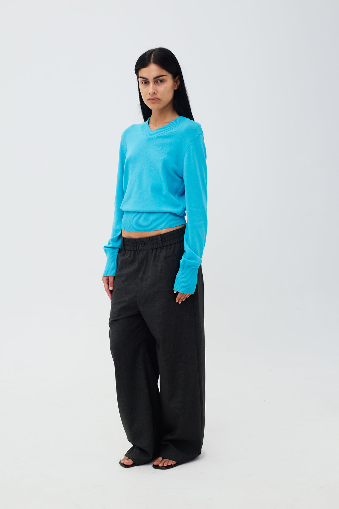 Idris Pants Grey/Black