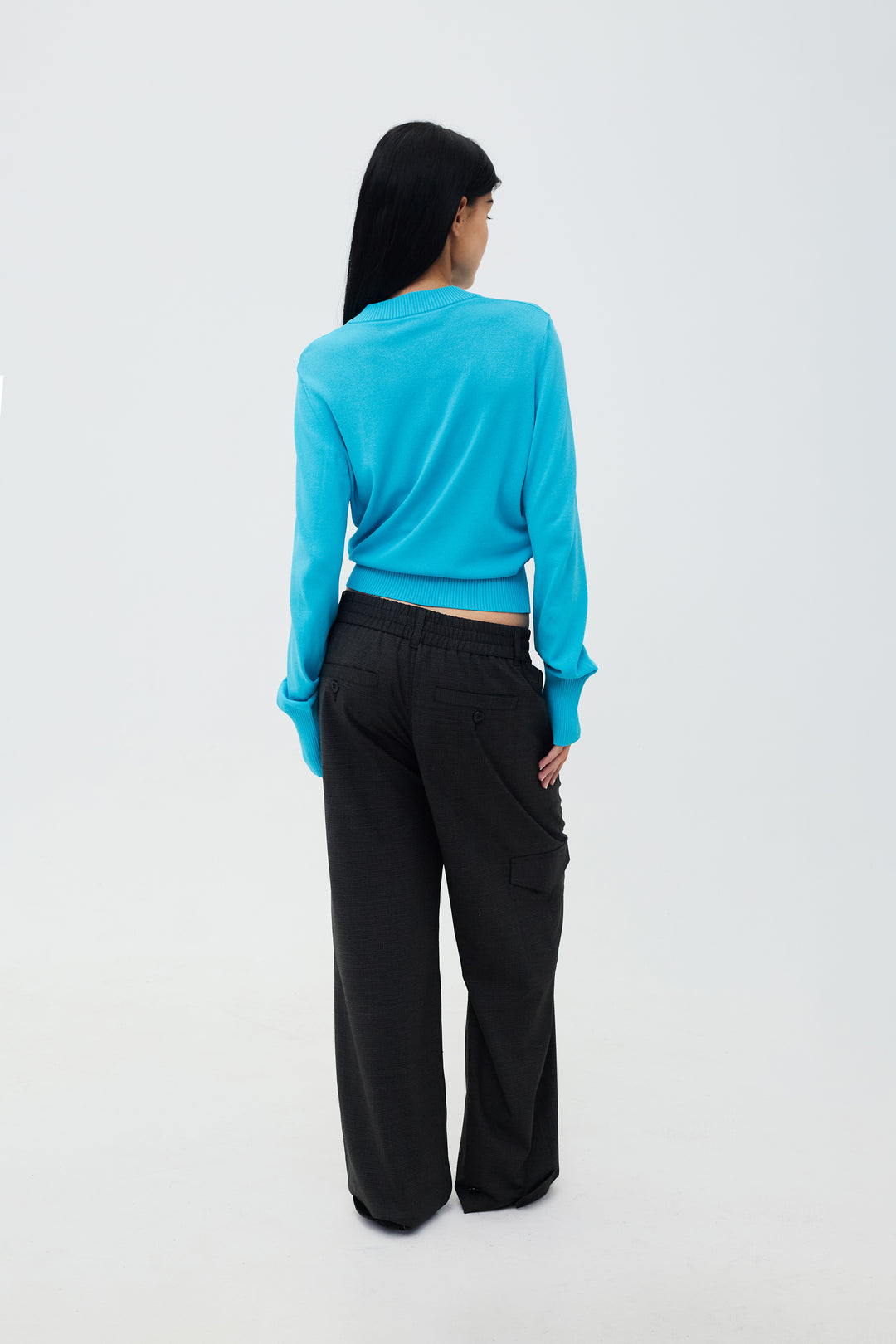 Idris Pants Grey/Black