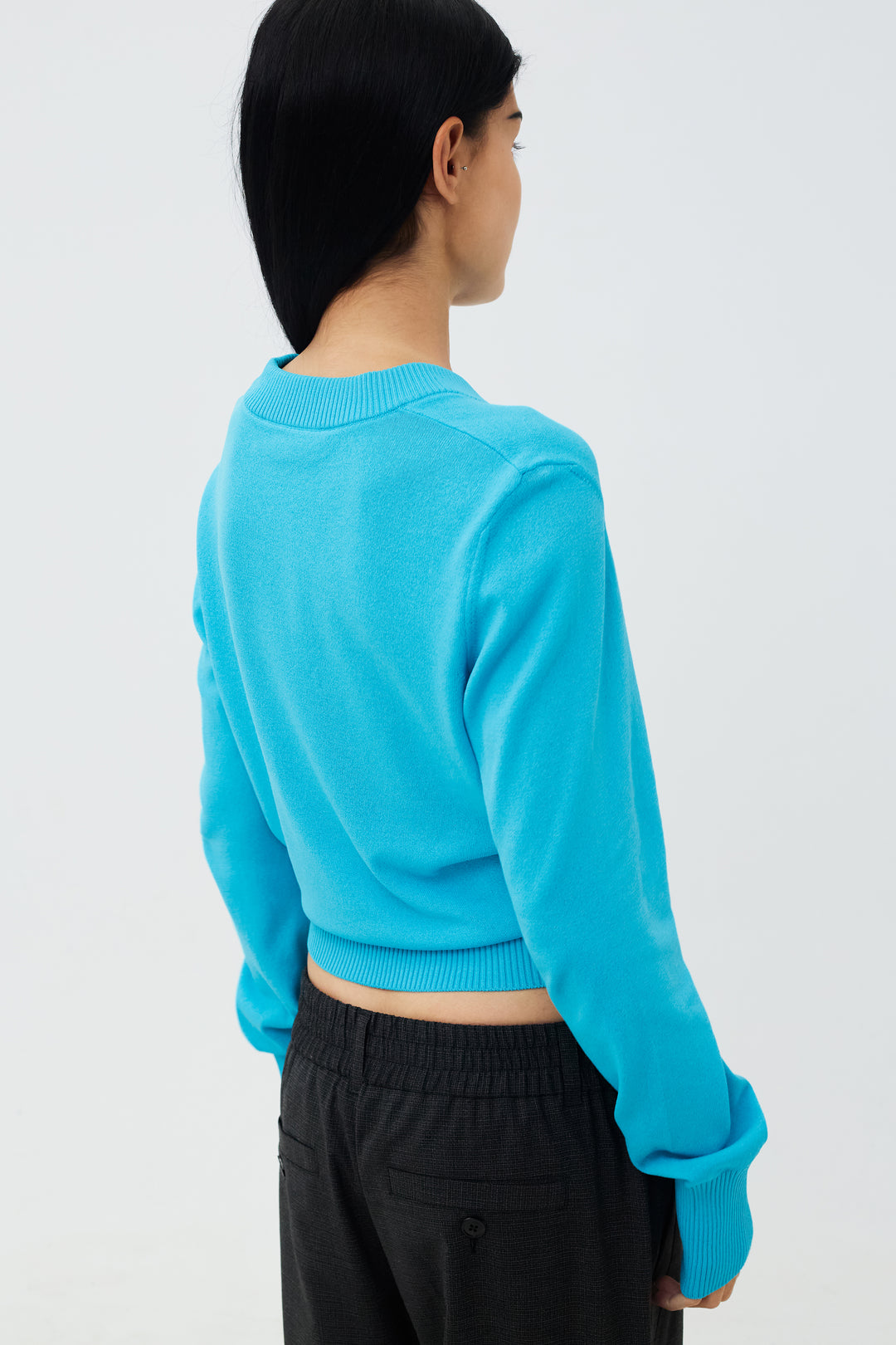 Deborah V-Neck Turquoise