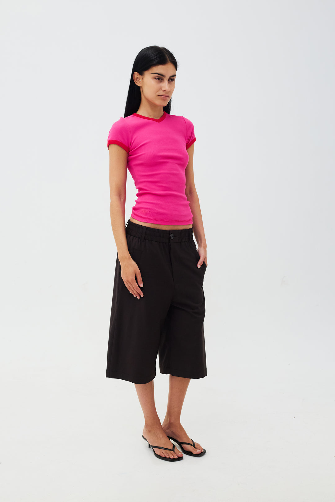 Andi Shorts Dark Brown