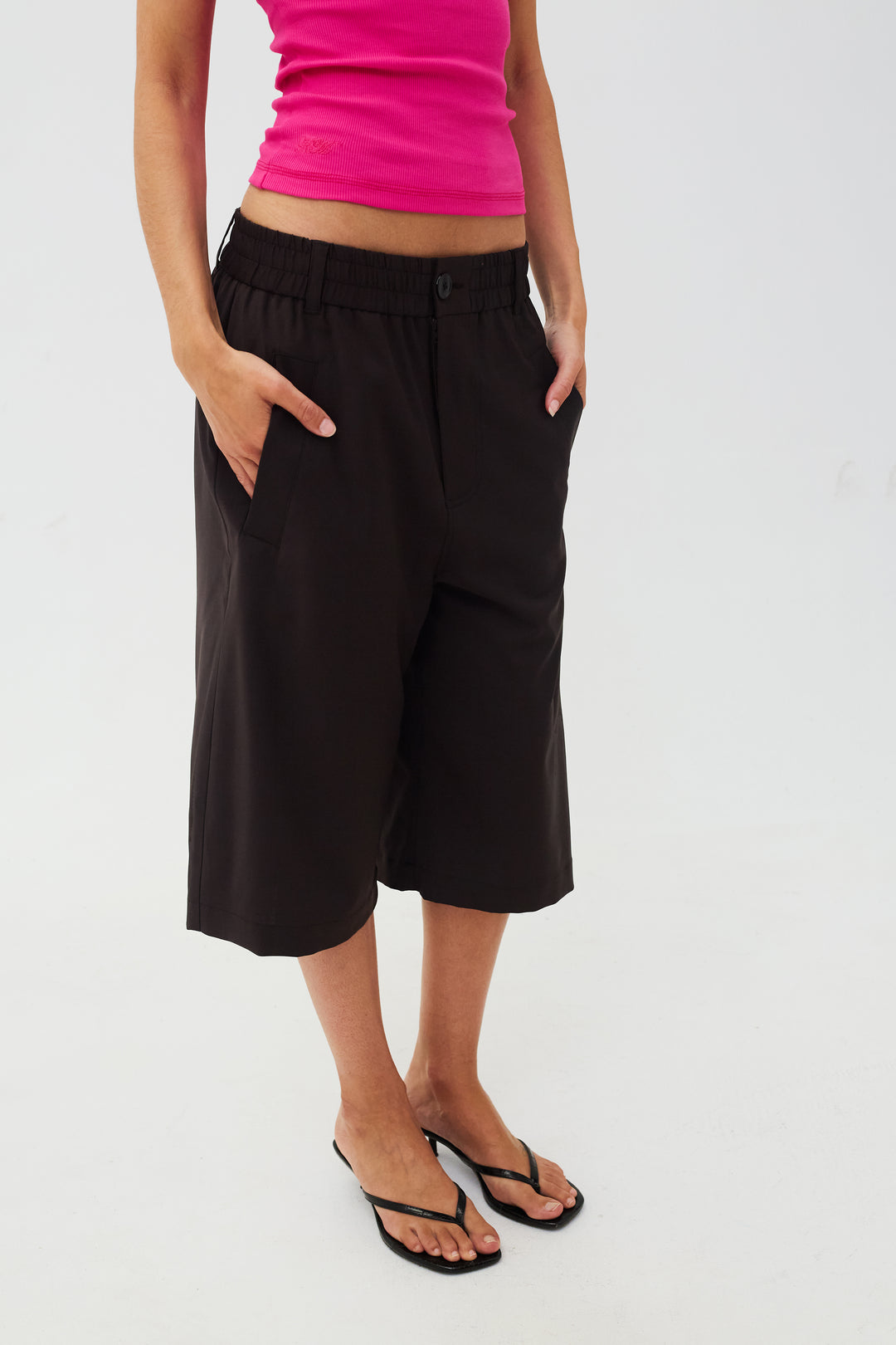 Andi Shorts Dark Brown