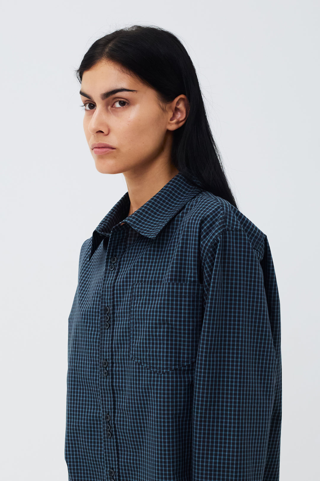 Pete Shirt Blue Check