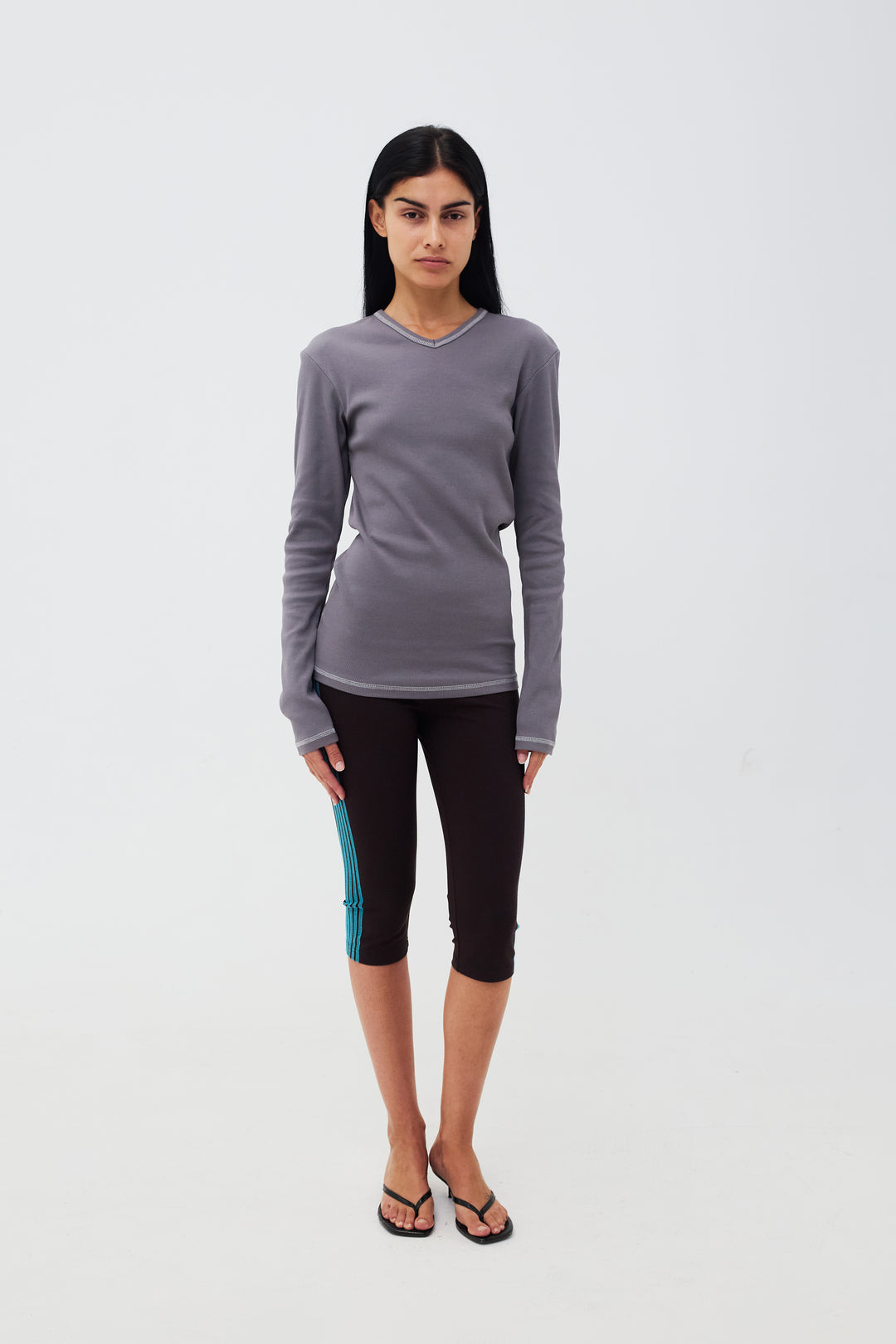 Marlon Long Sleeve Dark Grey