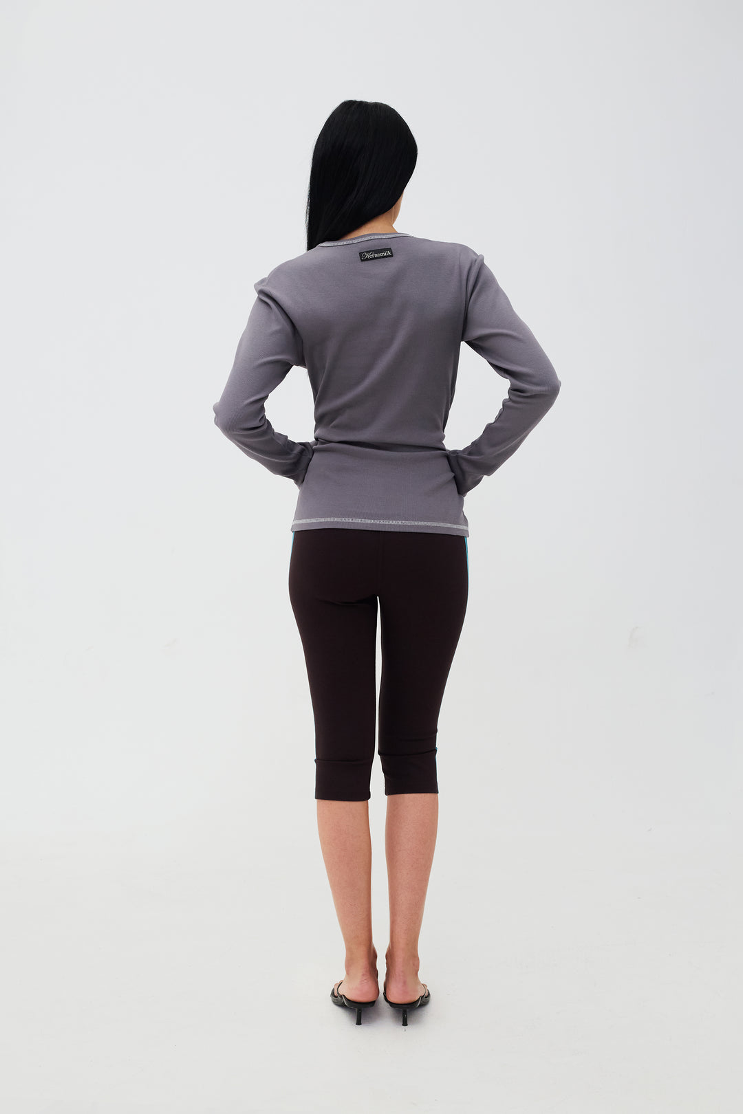 Marlon Long Sleeve Dark Grey