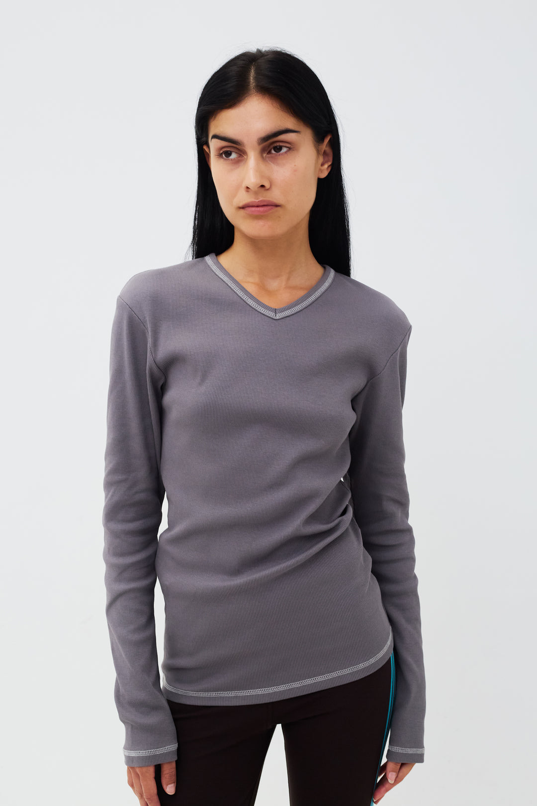 Marlon Long Sleeve Dark Grey