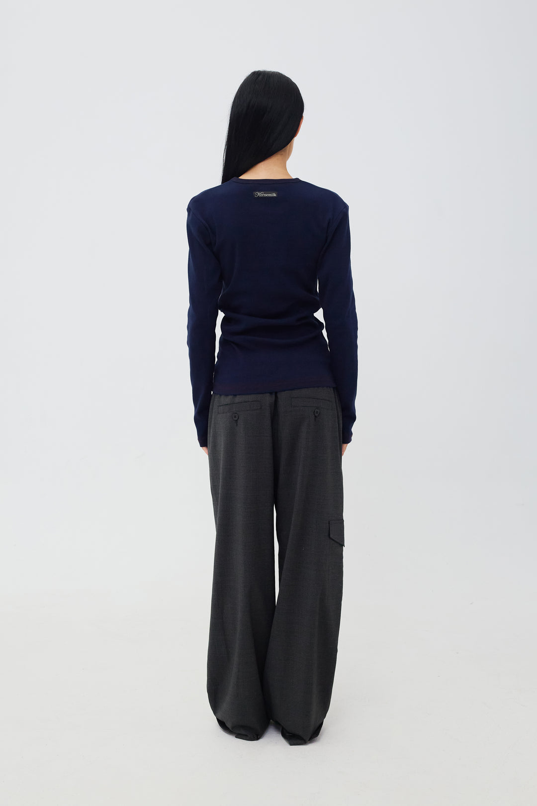 Marlon Long Sleeve Dark Navy