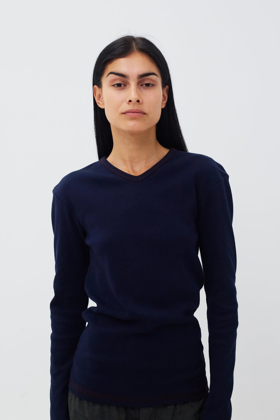 Marlon Long Sleeve Dark Navy