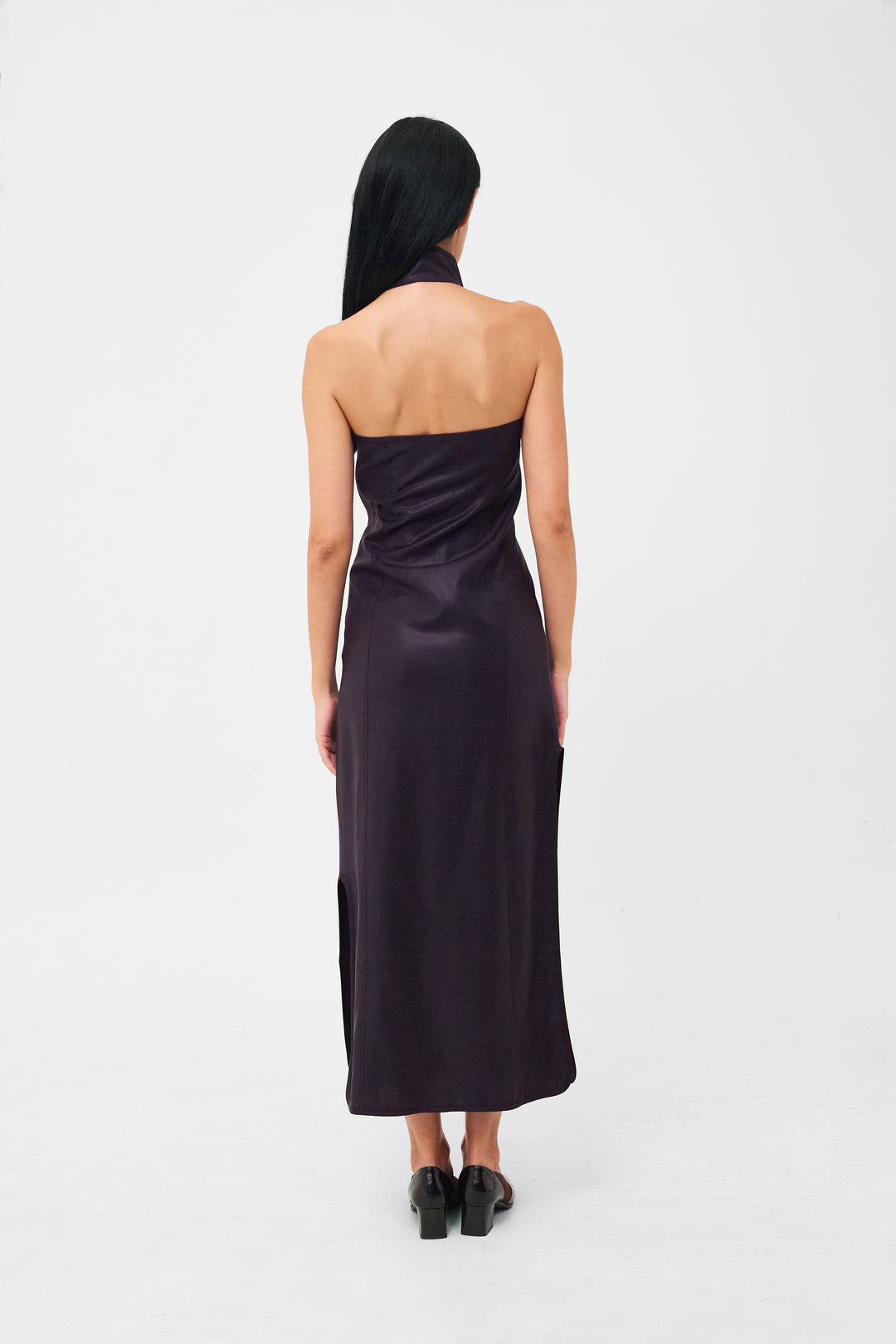 Happy Moon Dress Dark Burgundy