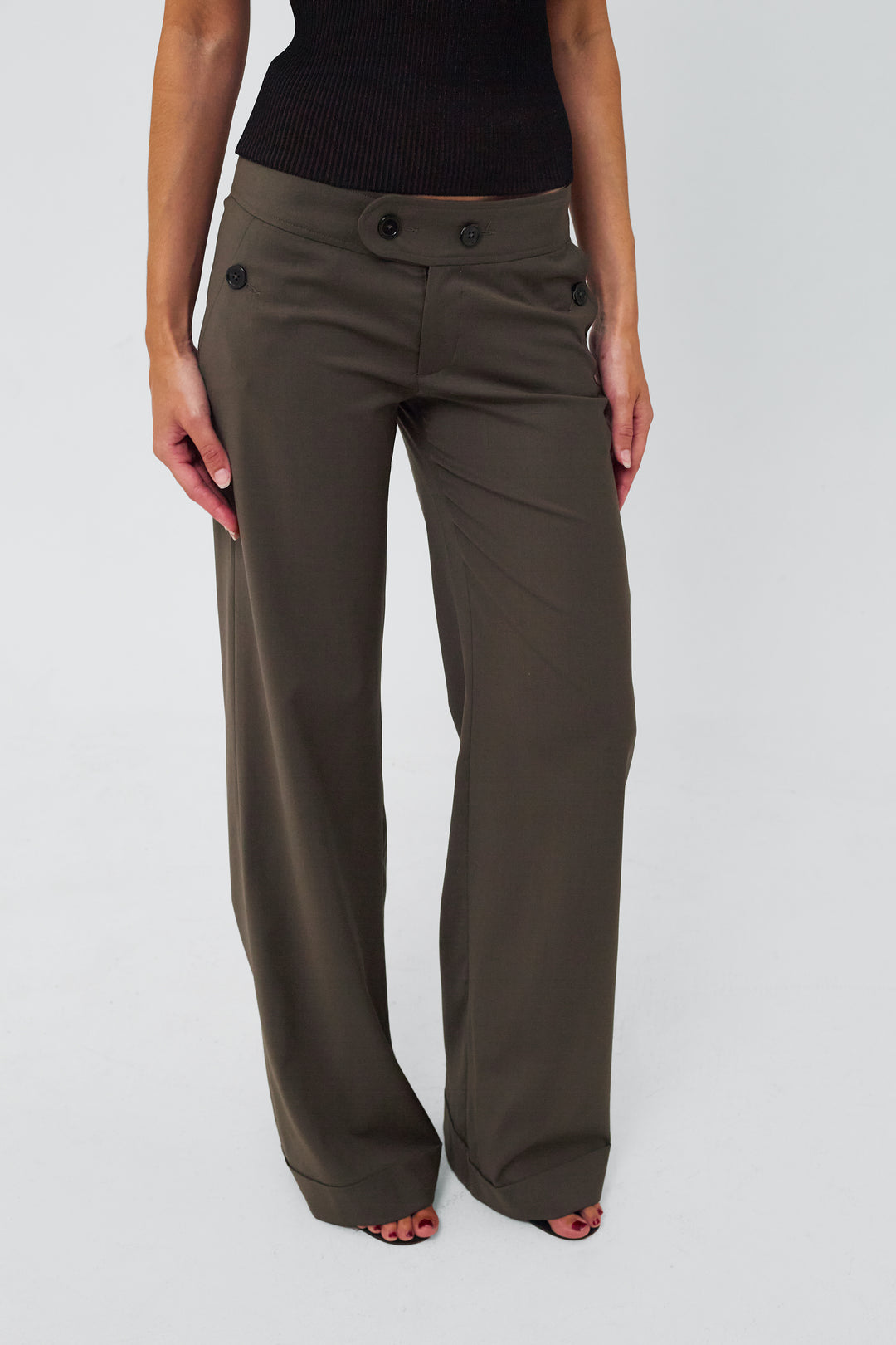 Jenni Pants Taupe