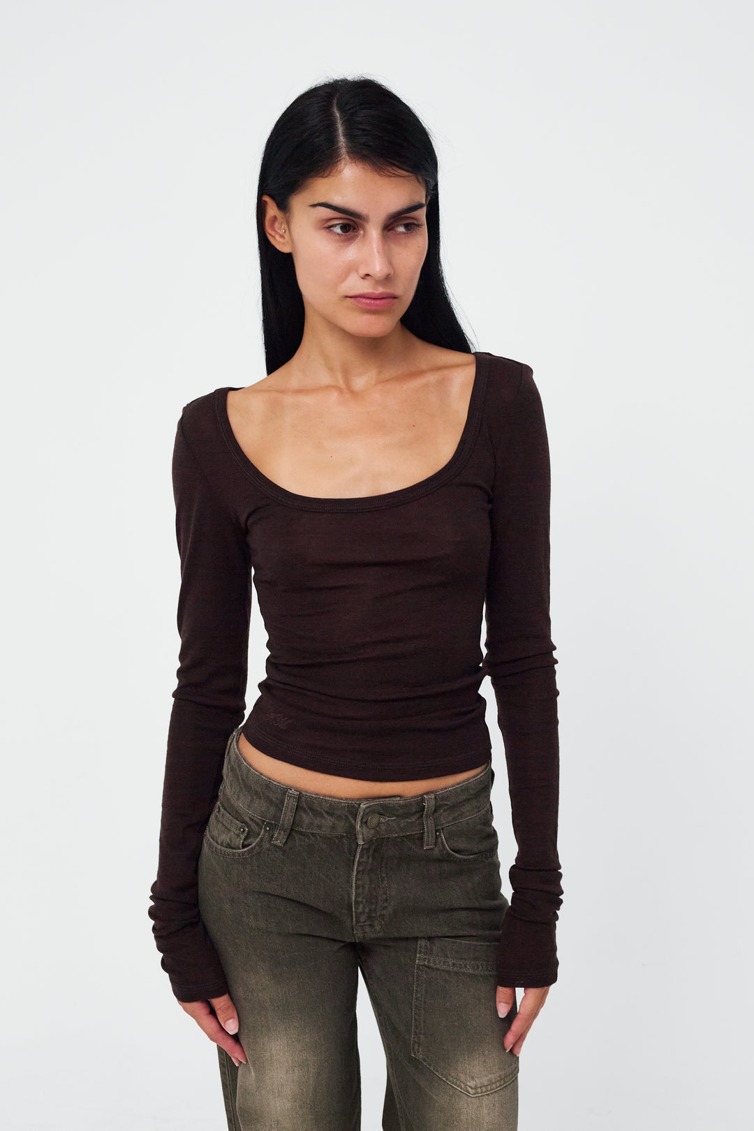 Roga Blouse Brown